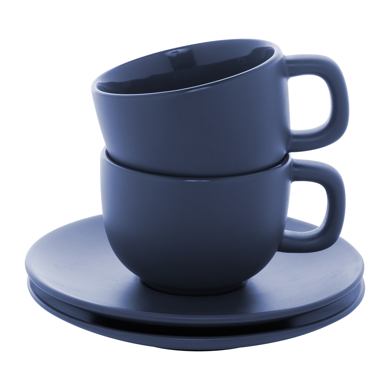 Set de tasses à cappuccino – Céramique de haute qualité | Finition mate | Lot de 2