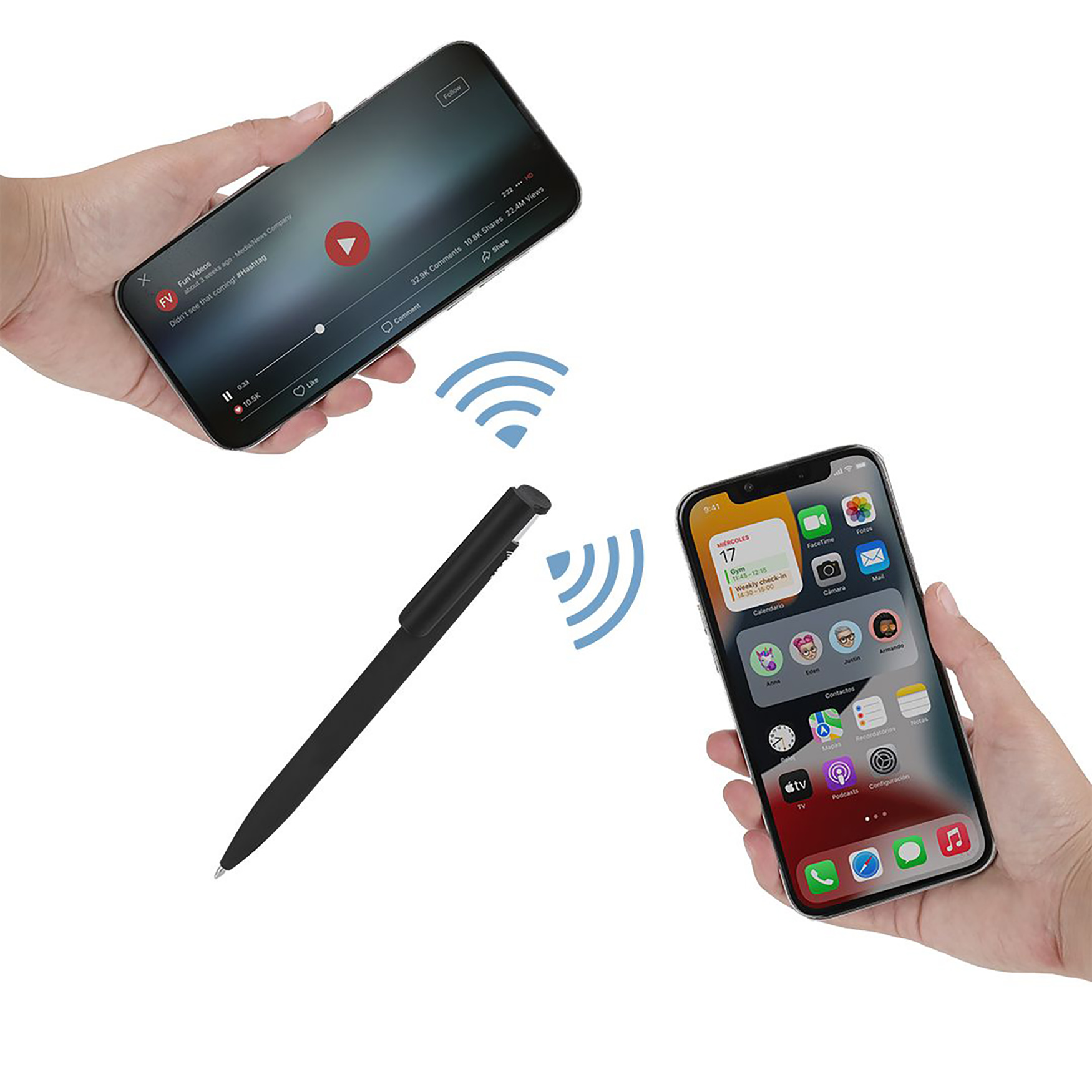 Kugelschreiber – NFC Funktion | ABS Gehäuse | Blaue Tinte