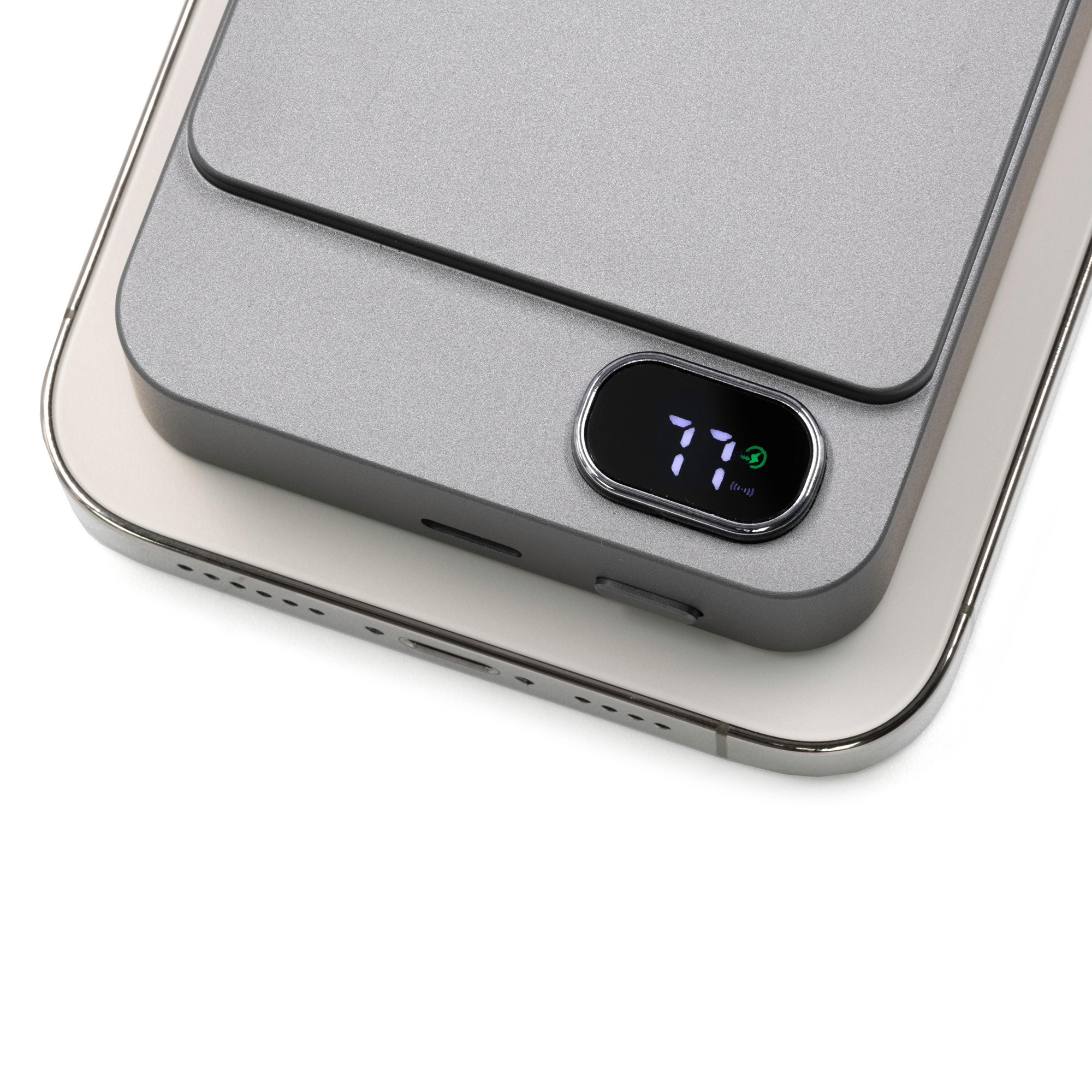 Batterie externe magnétique – 10 000 mAh | 15W sans fil | 20W USB-C PD | Écran LCD de statut