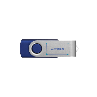 USB-stick Rotate | 2 GB | Snel | Gravure & tot 2 kleuren bedrukking
