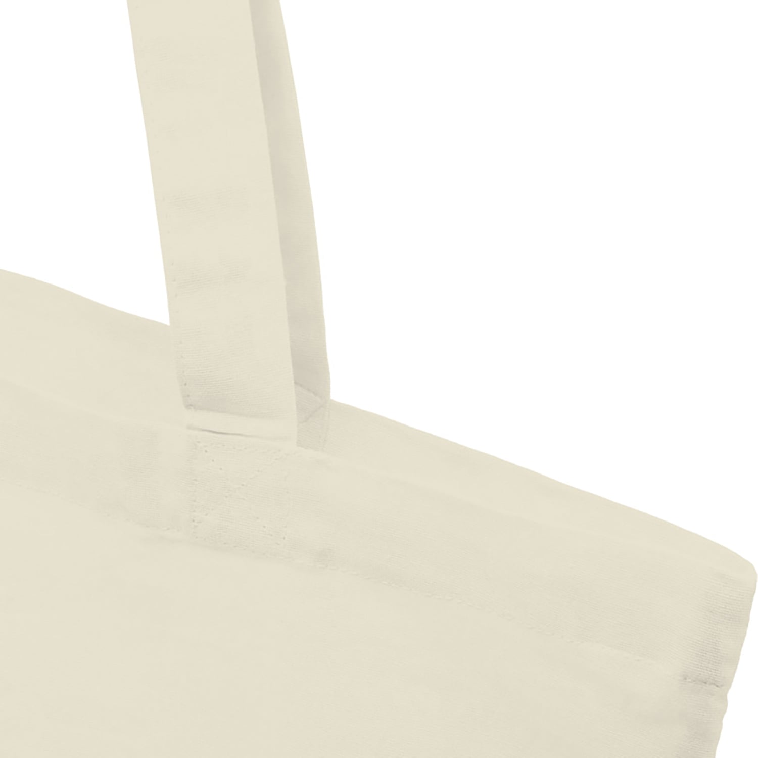 Gerecyclede katoenen tas Ria - Gekleurd | 140 g/m² | Lange hengsels