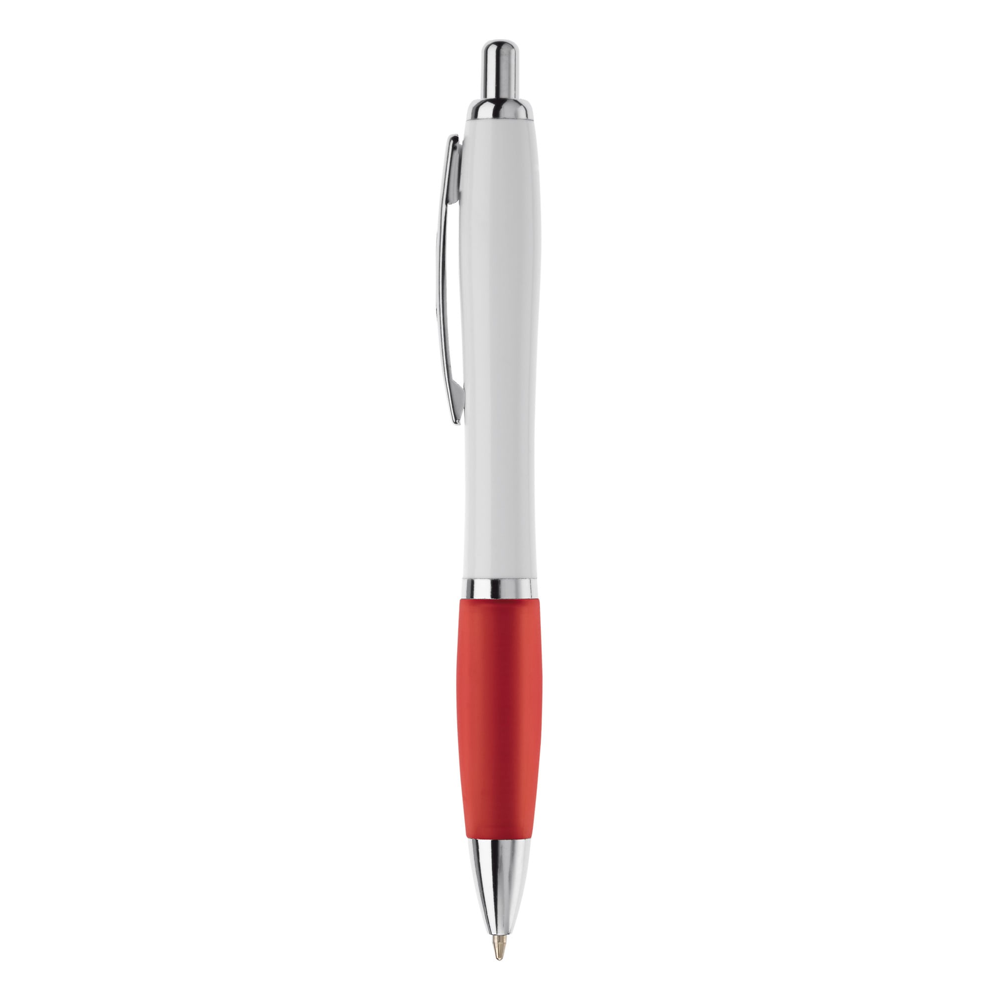 Stylo | Avec grip en caoutchouc | Quadrichromie