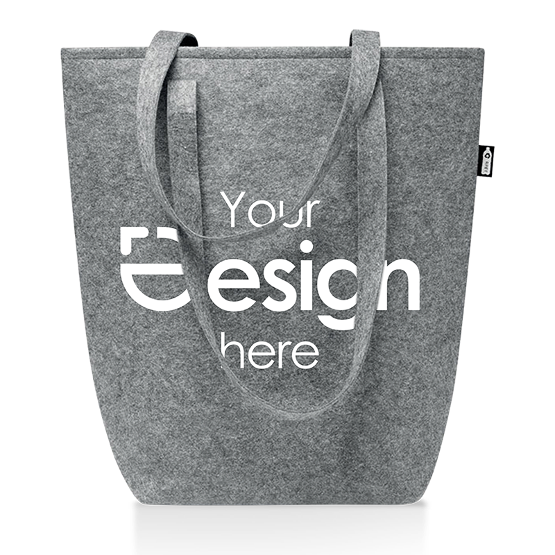Filztasche Fina - recycelt | RPET | 40x42x15 cm