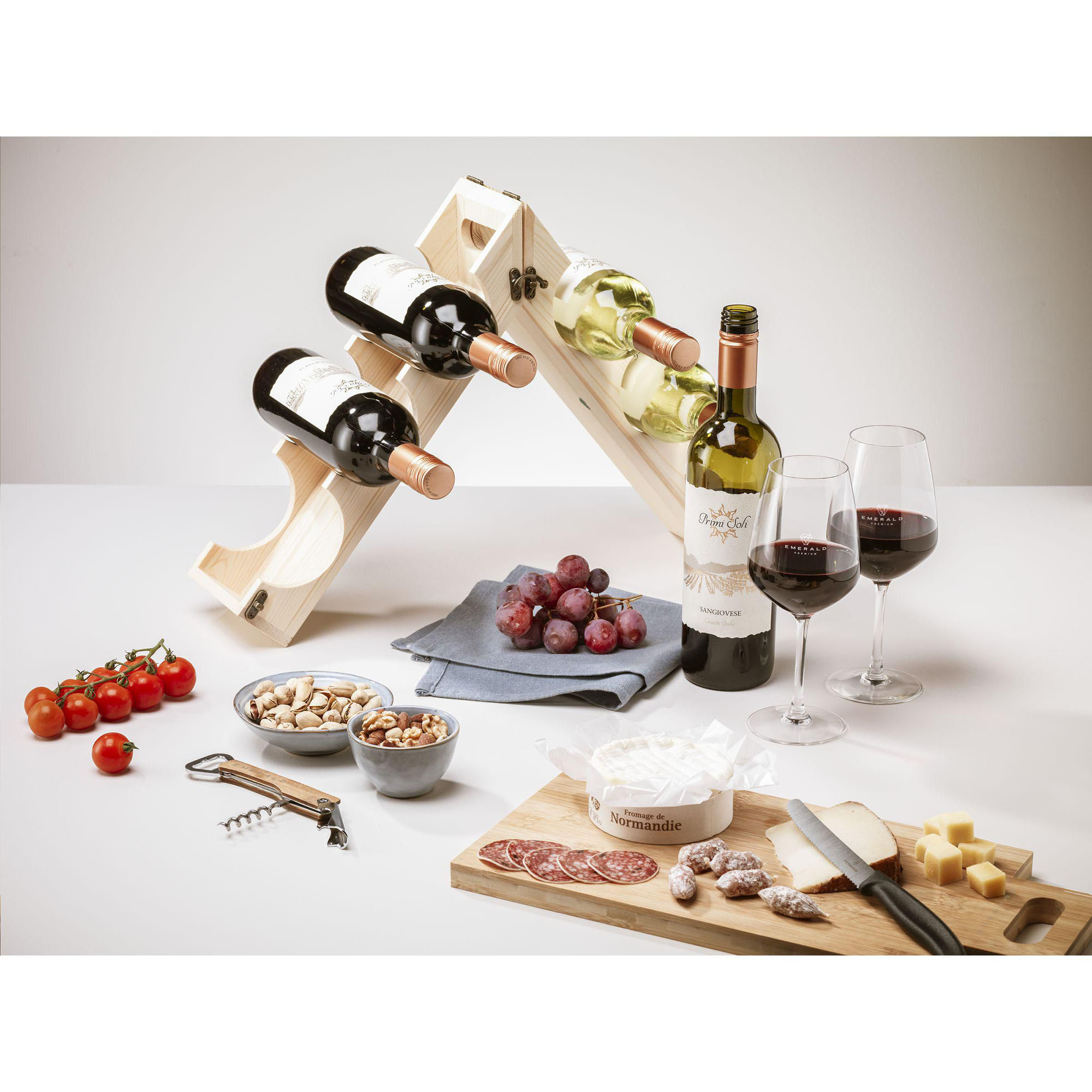 Weinglas – 400 ml | Klares Glas | Zeitloses Design | Spülmaschinenfest