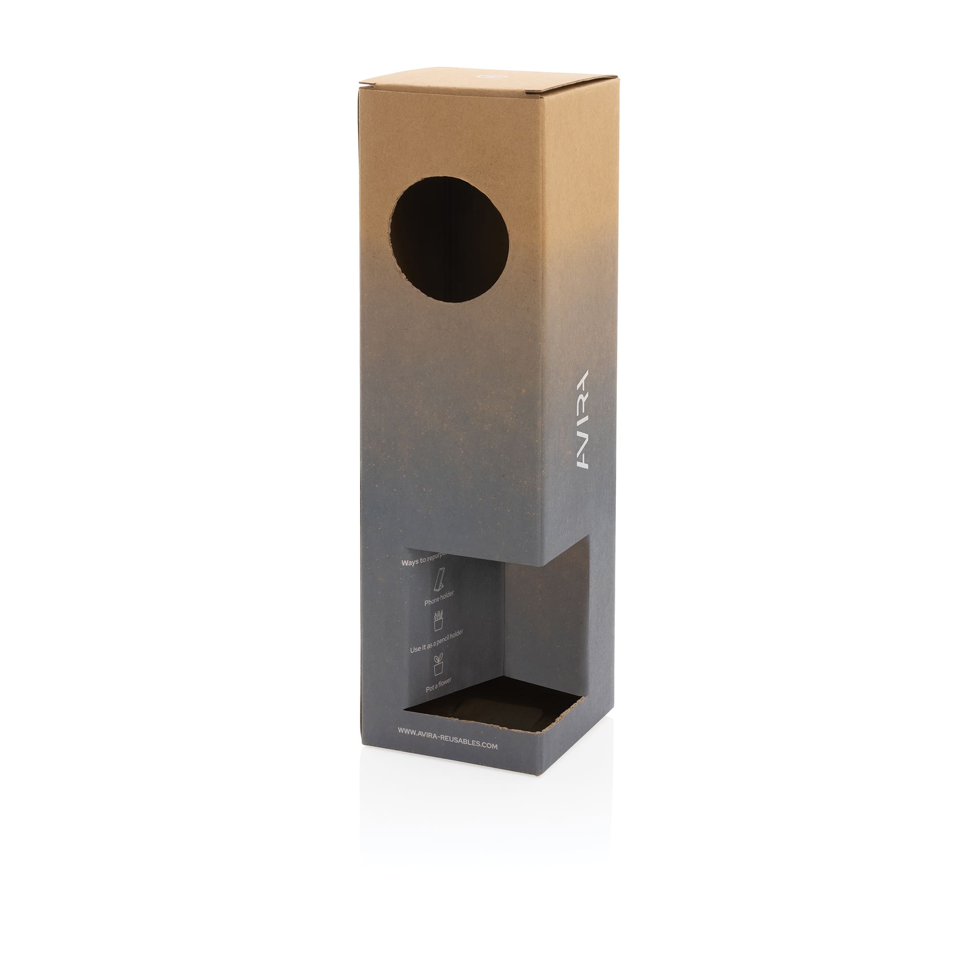 Avira Trinkflasche Avior - 500 ml | Recycelter Edelstahl | Farbig