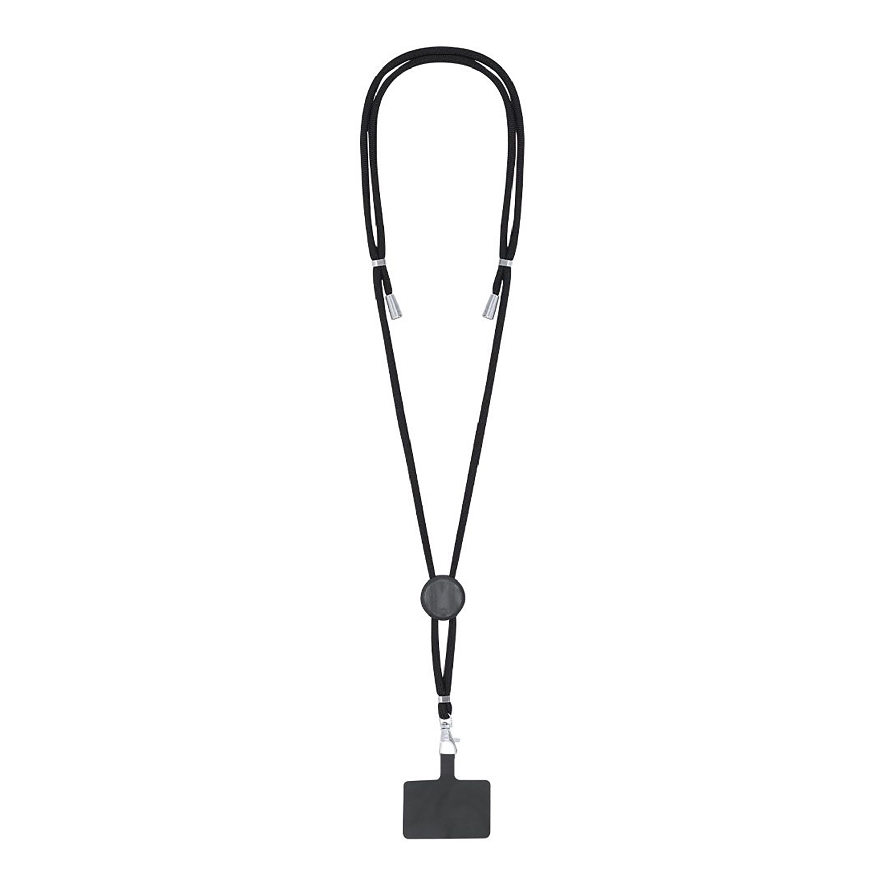 Smartphone lanyard Noah - Verstelbare koordlengte | Polyester materiaal | Metalen karabijnhaak
