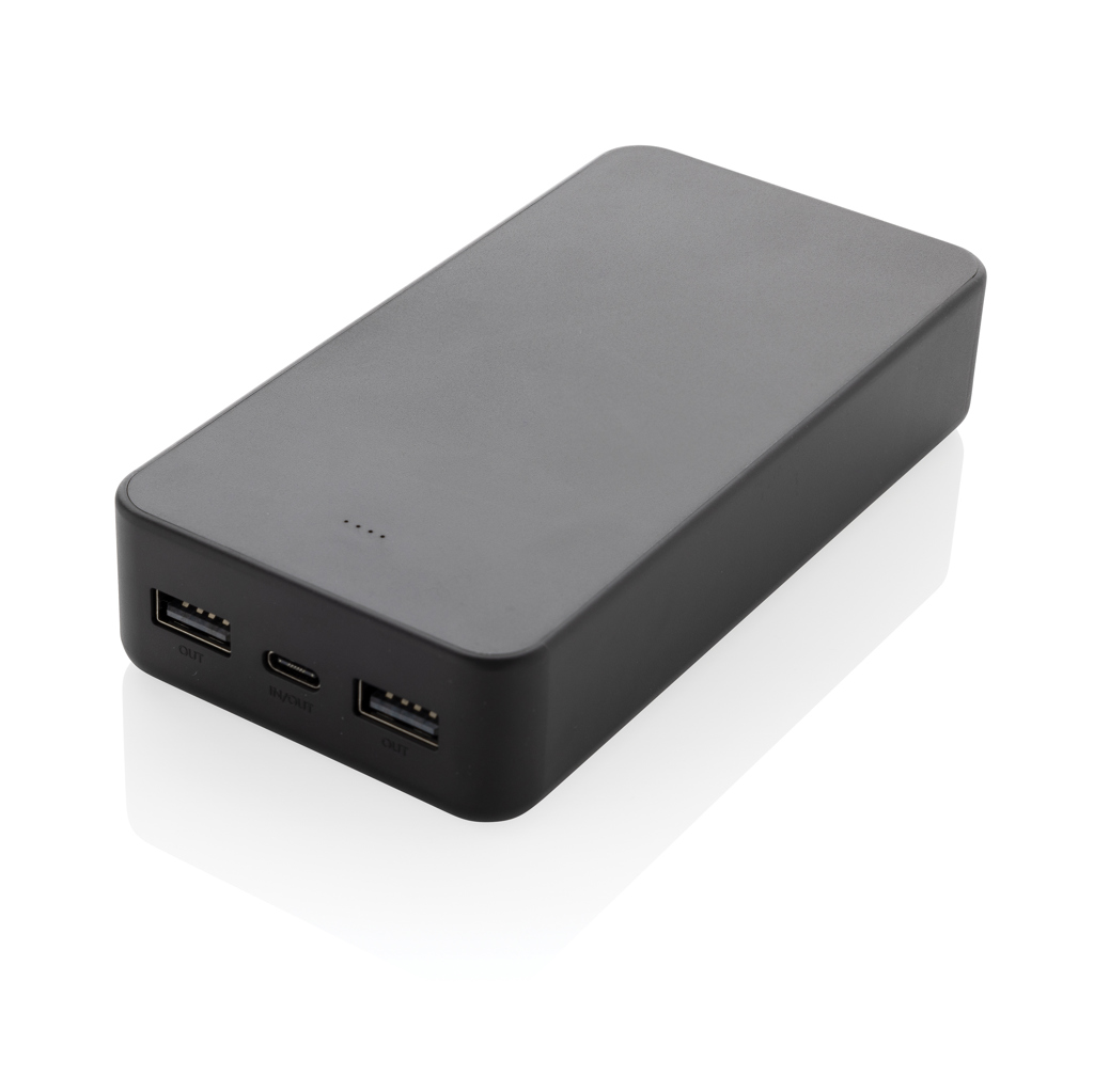 Powerbank Niva - 20.000 mAh | RCS Gerecycled | Hoge capaciteit | Ultrasnel