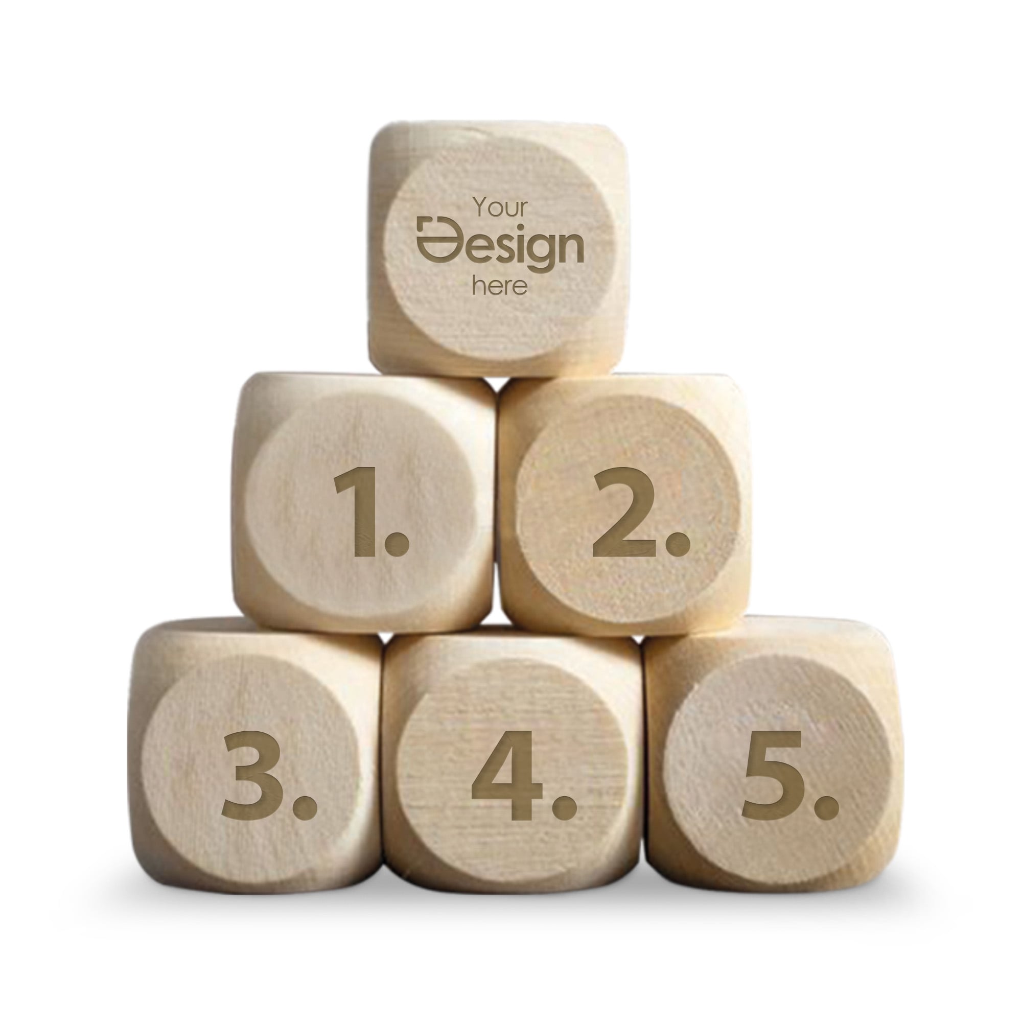 100 pz/pacco dadi vuoti in legno, cubetti di dadi su cui puoi scrivere per RPG accessori per giochi di ruolo fornure per feste  18