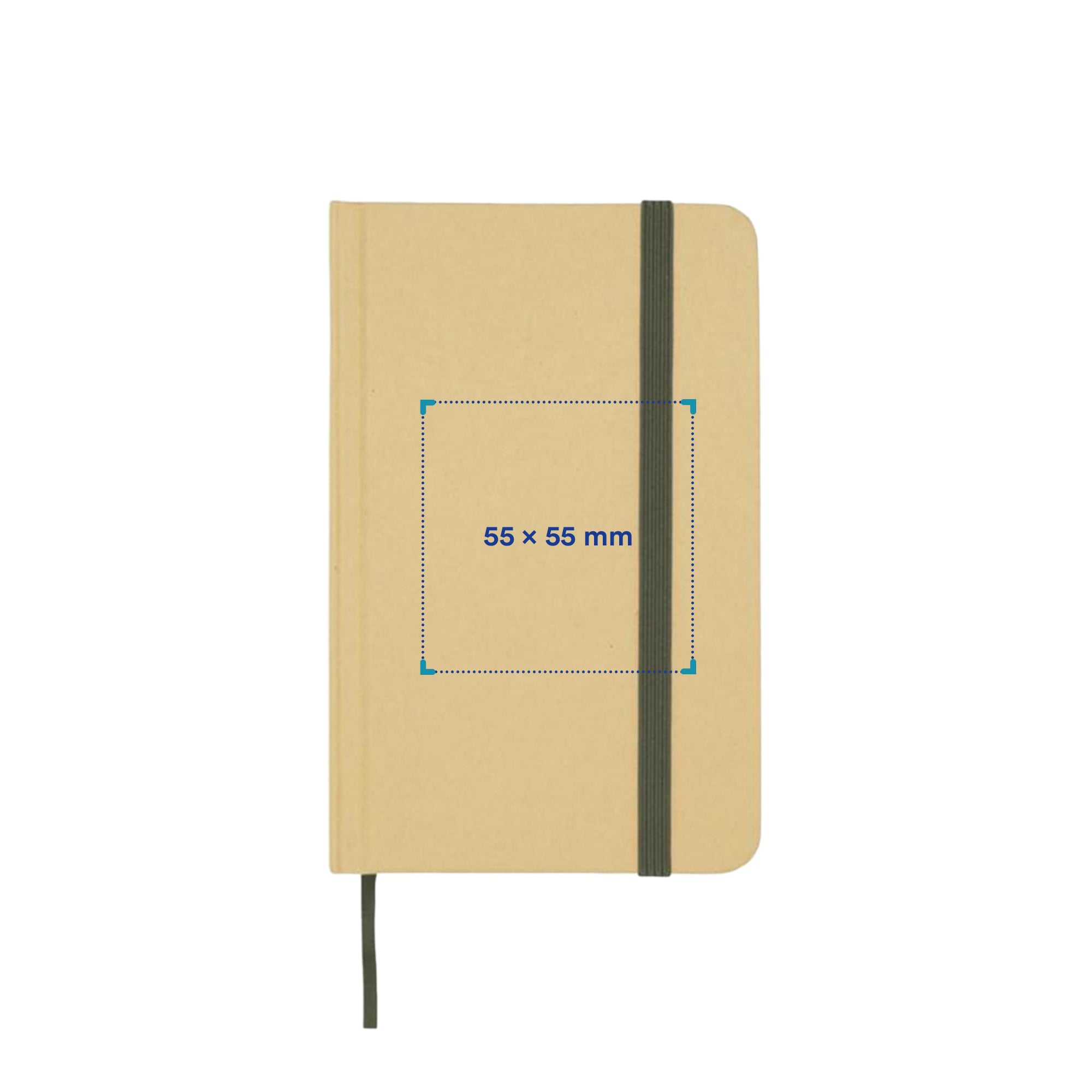 Gerecycled Notitieboek - A6 | 96 Blanco pagina's | Hardcover
