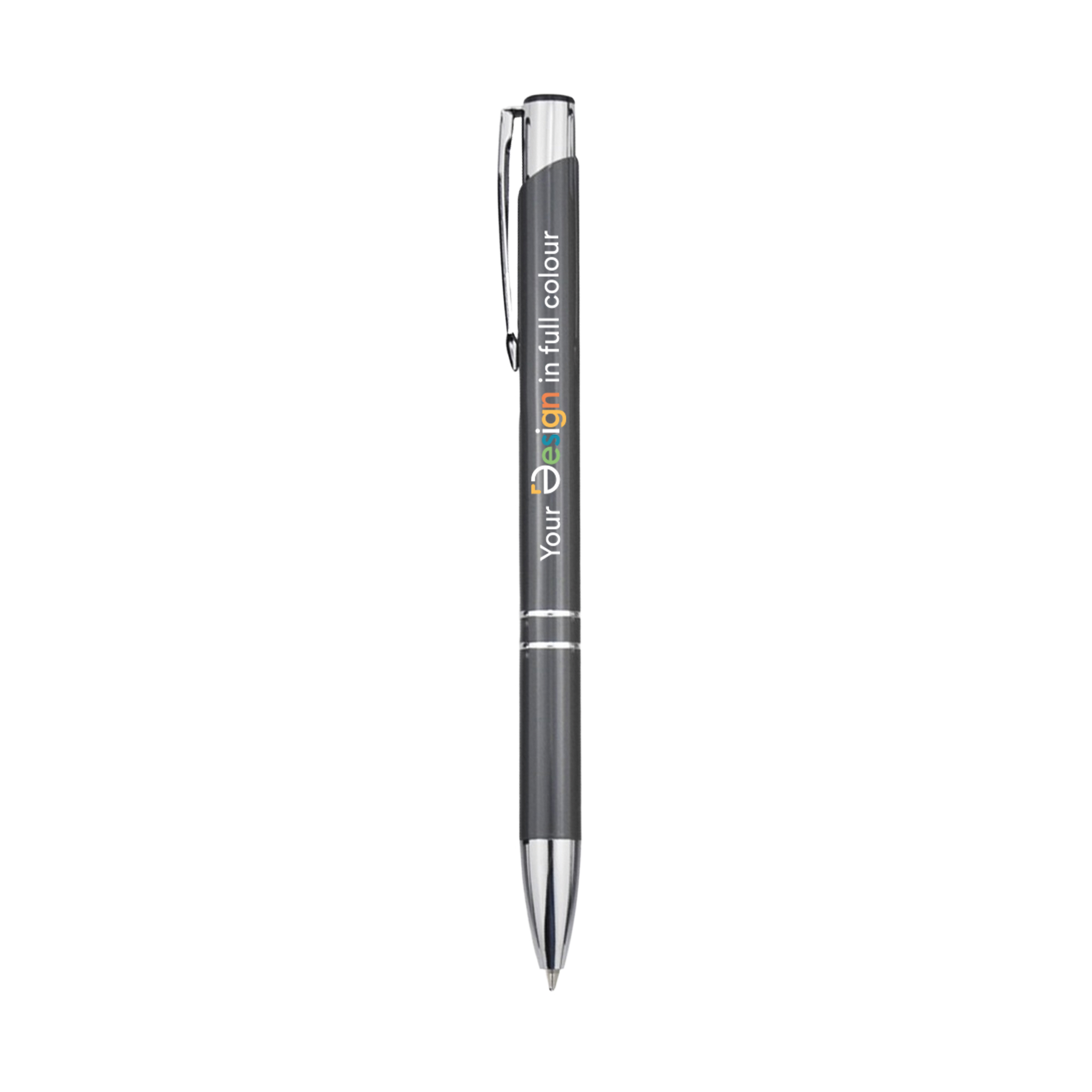 Penna a sfera - Metallo | Alluminio | Incisione & Quadricromia