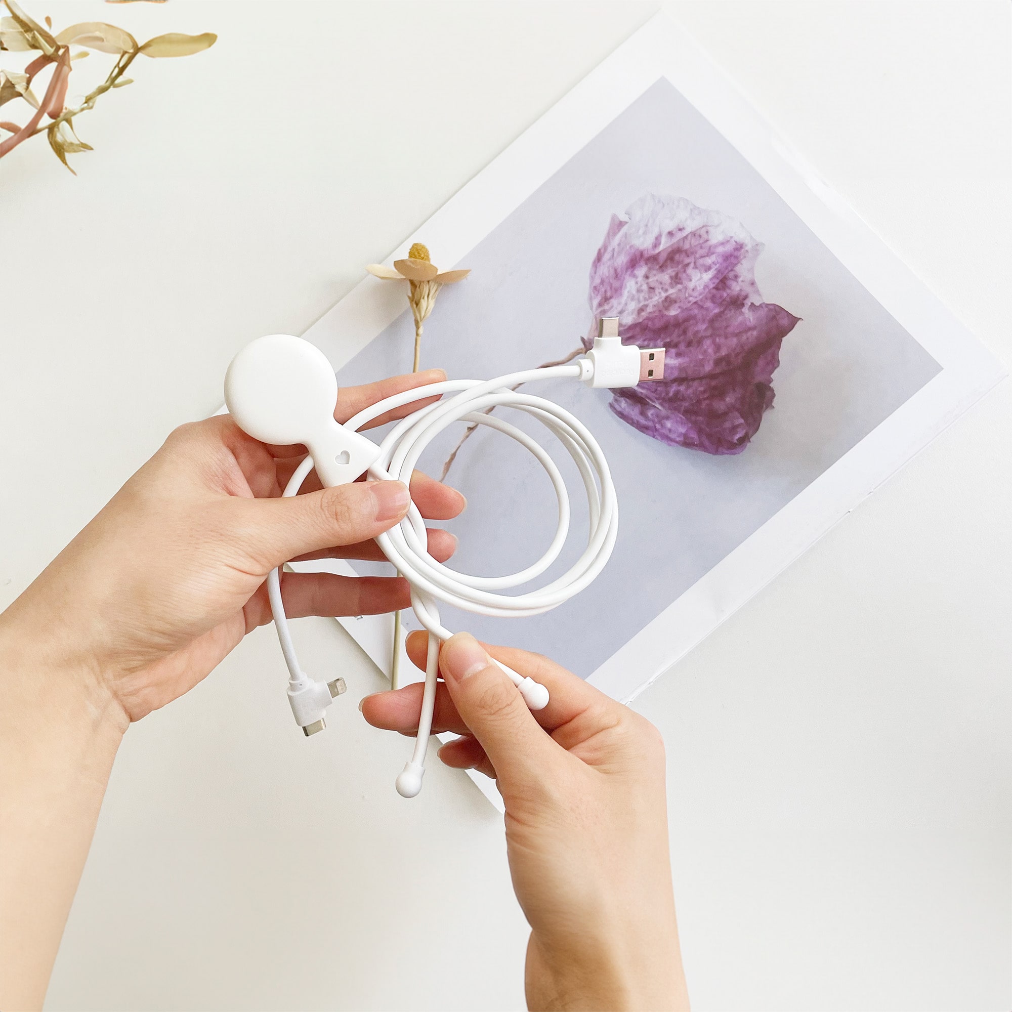 Xoopar Mr. Bio Long | Multi-Ladekabel | USB-C und Lightning