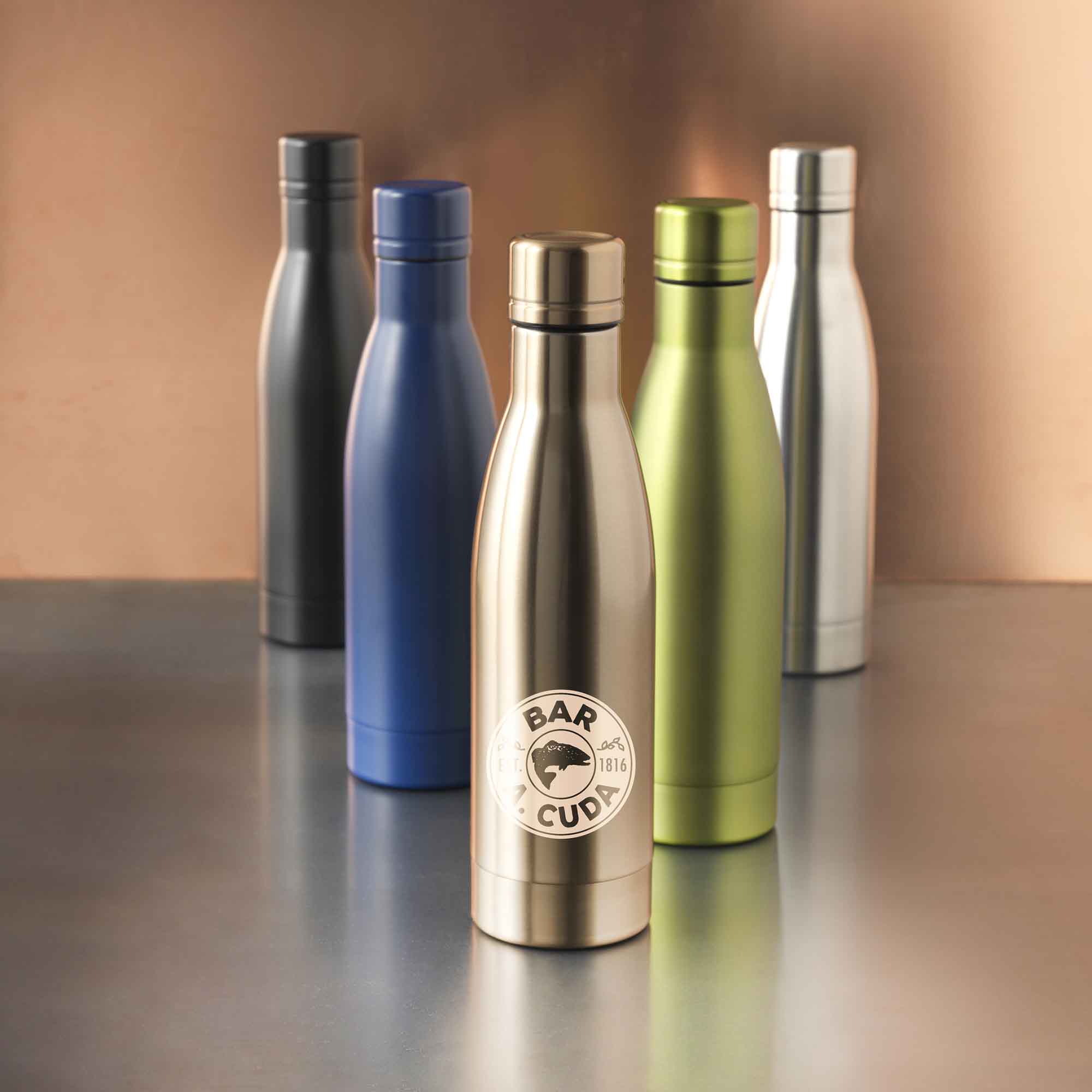 Thermosflasche Viola | 500 ml | Doppelwandig | Edelstahl | Vollfarbe