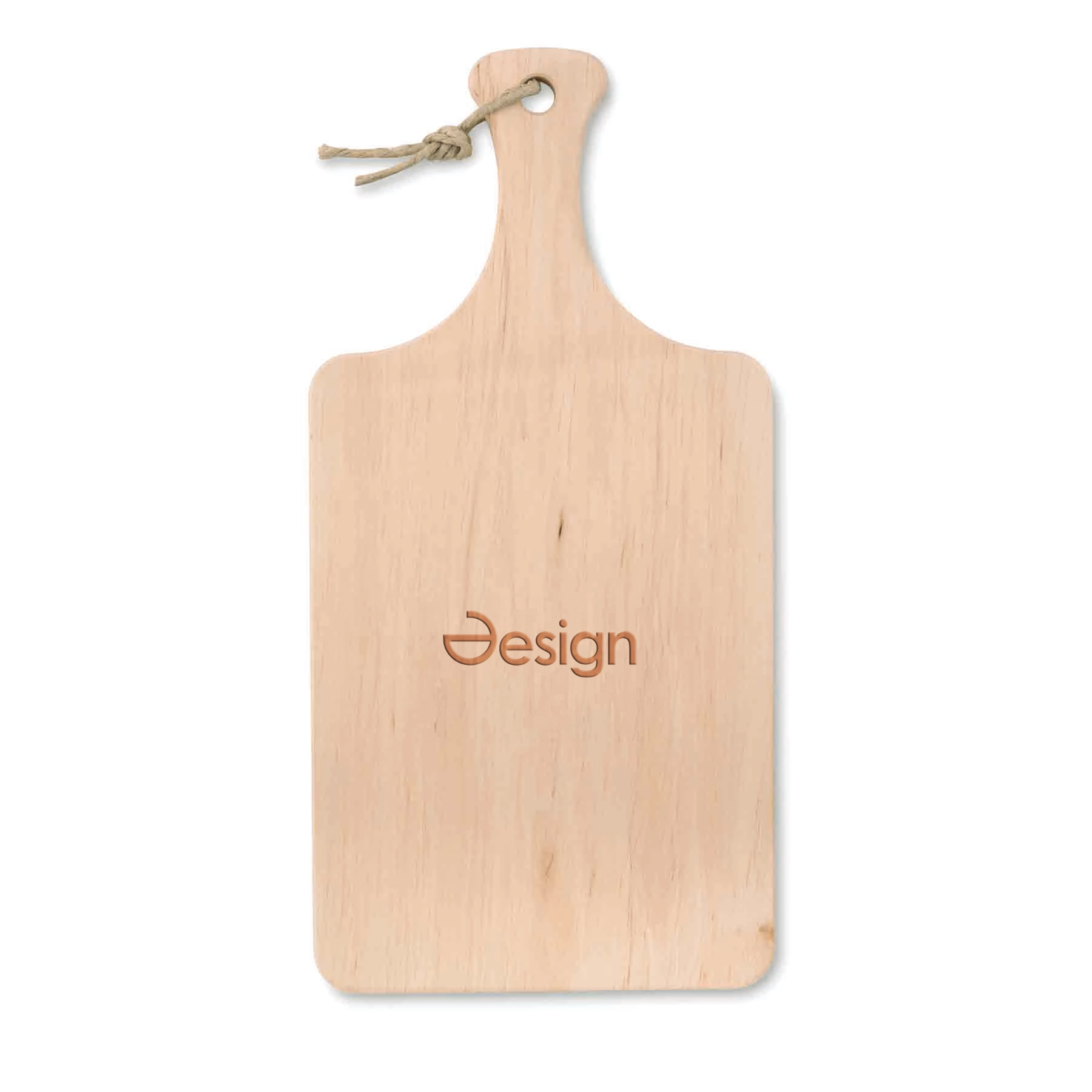 Planche à découper | 37 cm | Bois d'aulne | Fabriqué dans l'UE