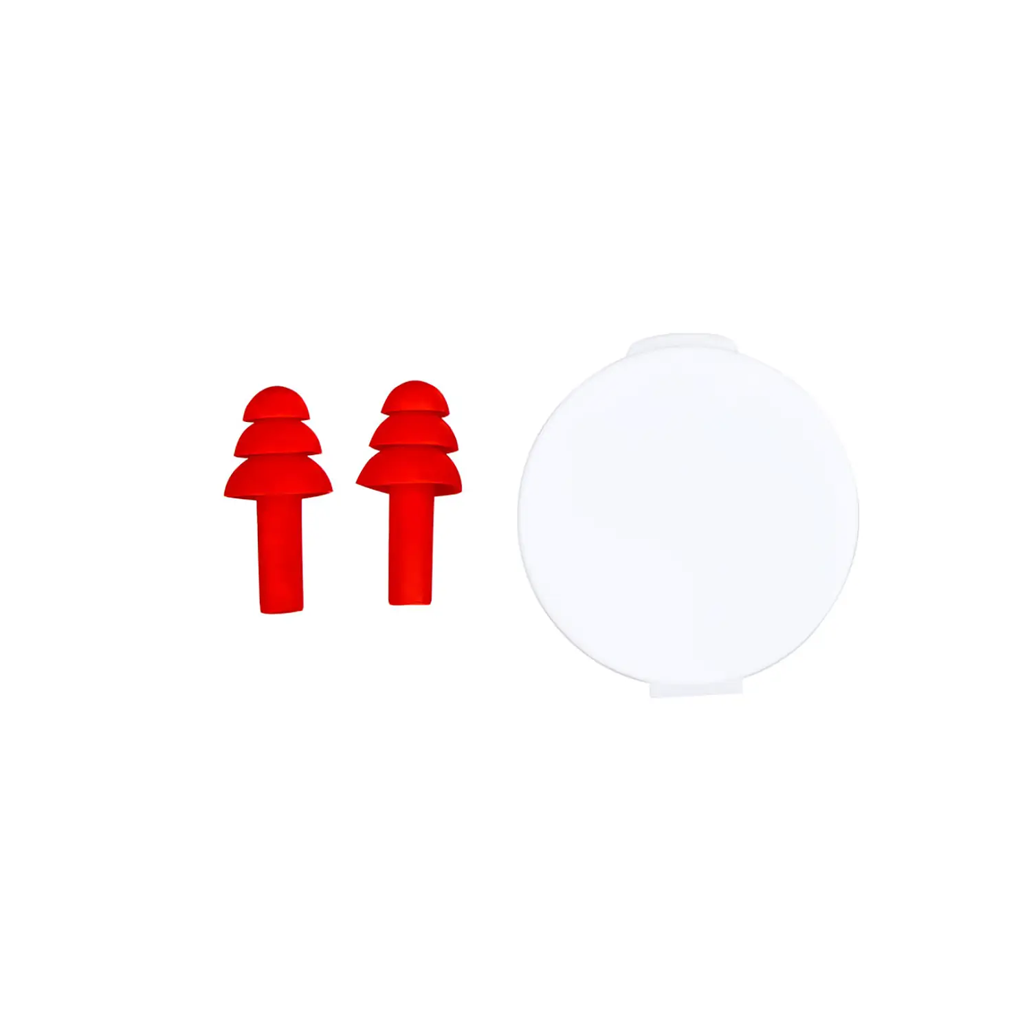 Bouchons d’oreilles silicone – Boîte transparente | Réutilisables | Confortables