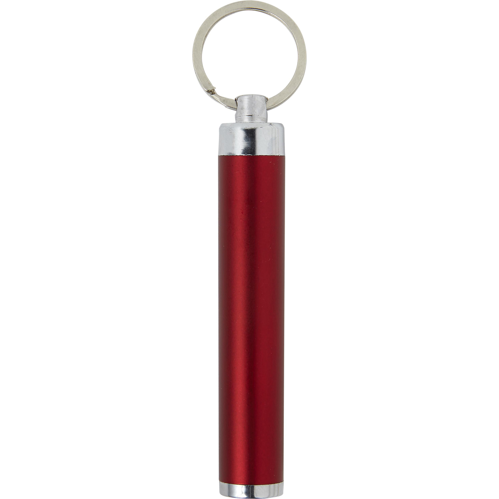 Mini Torcia LED – Corpo lucido | Portachiavi | Effetto incisione laser | Batterie incluse