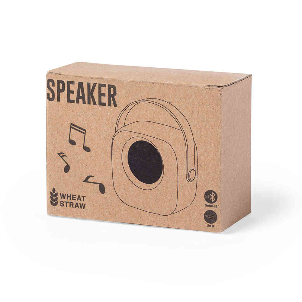 Lautsprecher Haruka | Bluetooth | Weizenstroh + Bambus