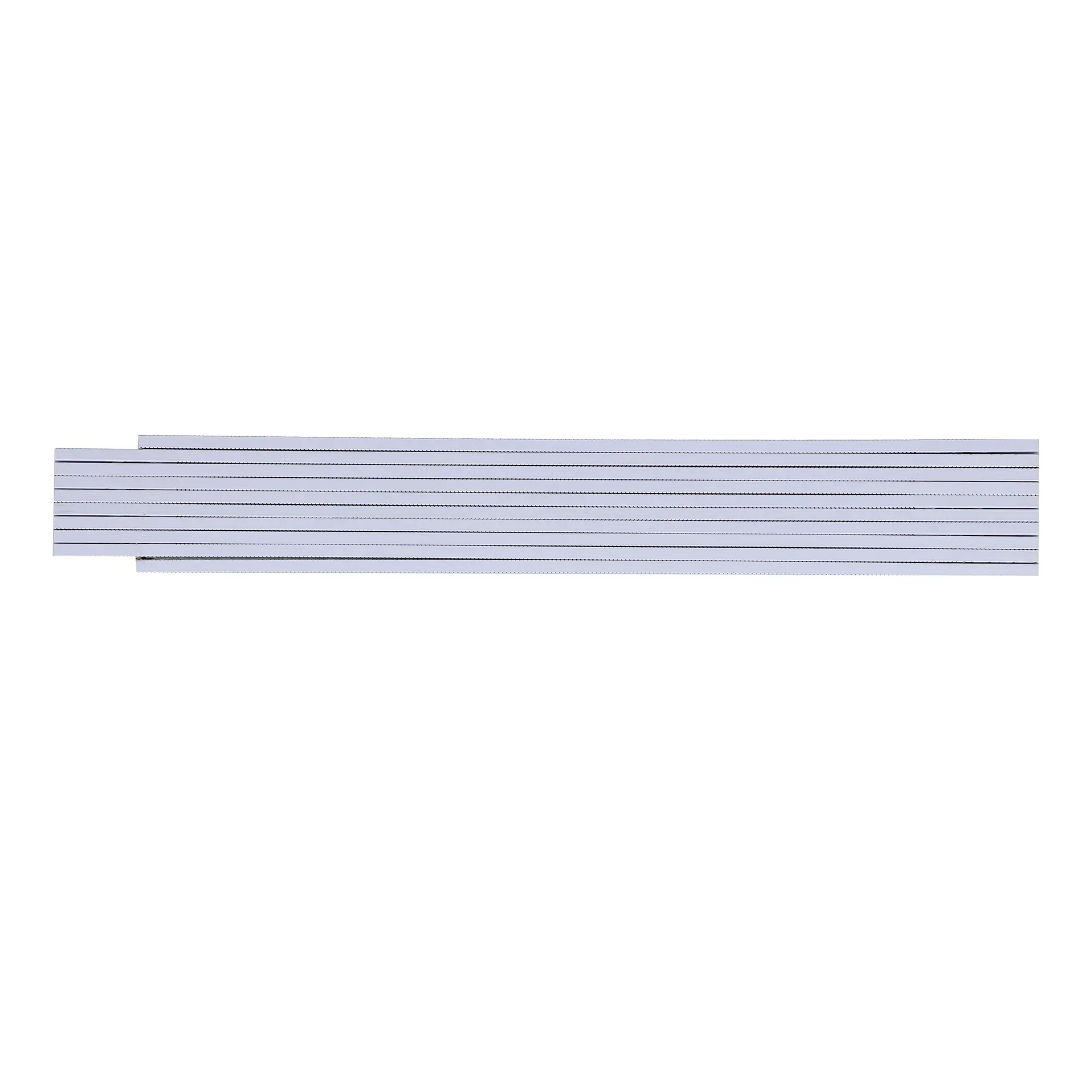Gliedermaßstab – 2 Meter | Lackiertes Holz | 10 Glieder | Metrisch