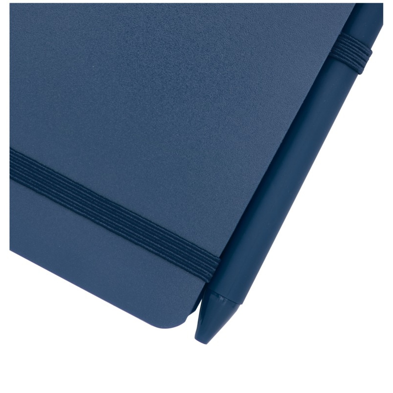 Taccuino in plastica ocean-bound – A6 | Copertina rigida | Con penna | 80 fogli