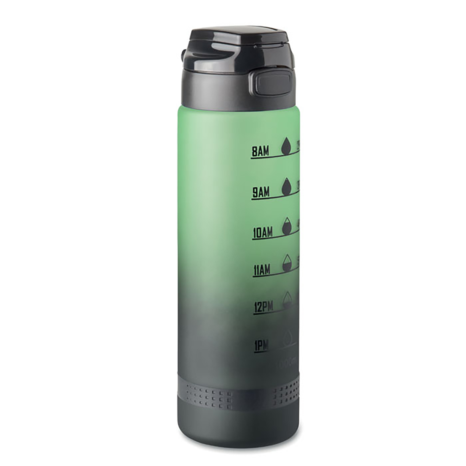 Sportbidon Rico – 1L | RPET | Schroefdop | Motiverende waterfles