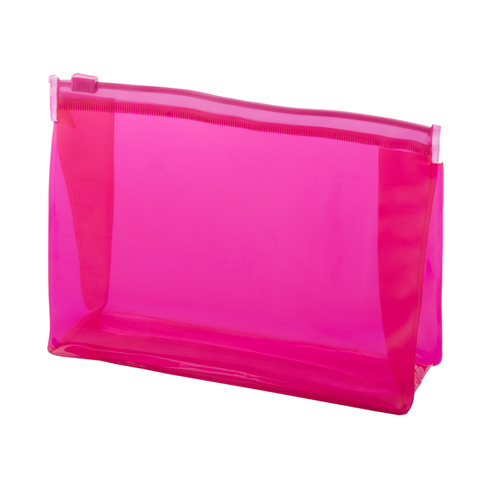 Trousse de maquillage transparente | PVC | Avec fermeture éclair | Jusqu'à 2 couleurs d'impression