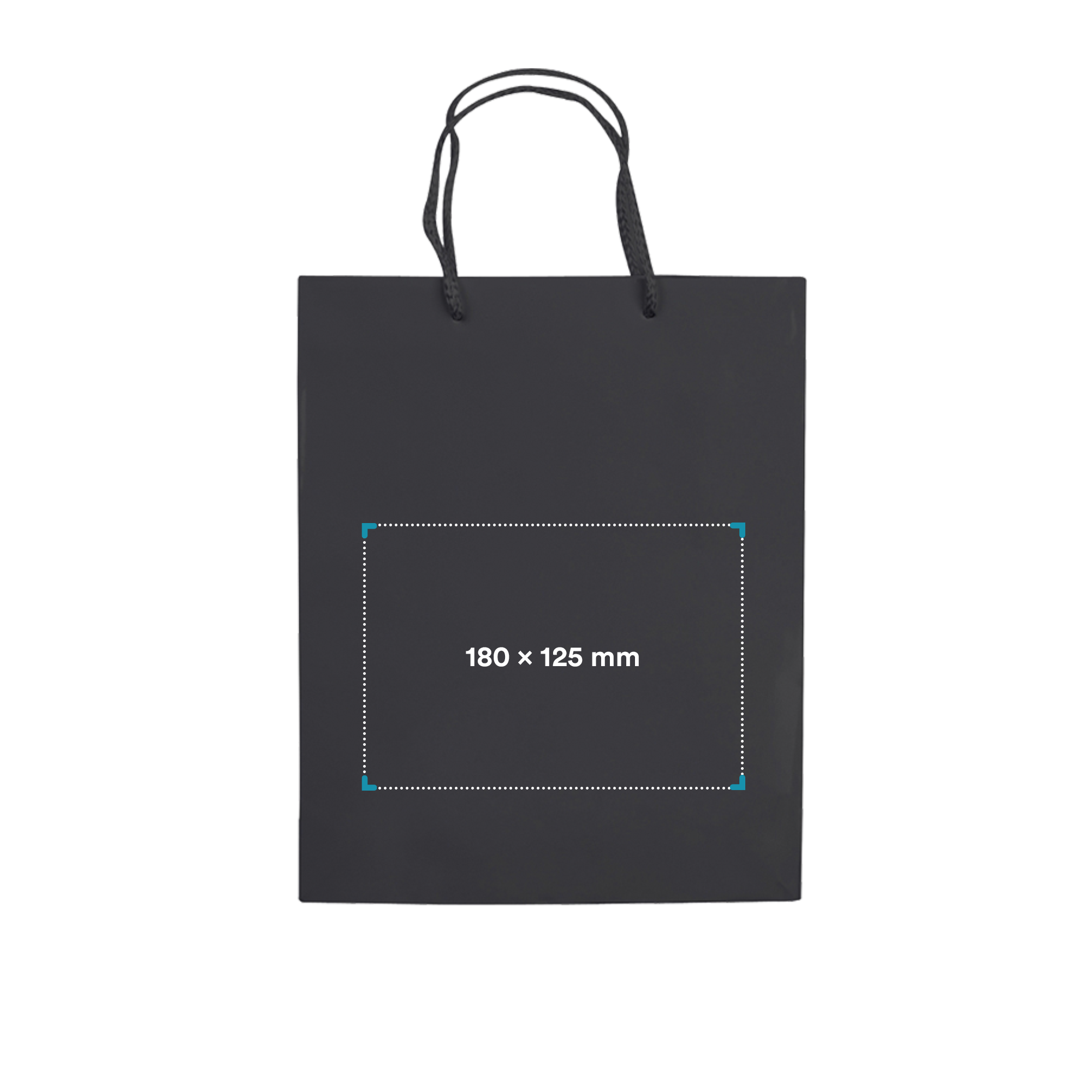 Sac en papier brillant - A4 | 200 g/m² | Résistant à l'eau