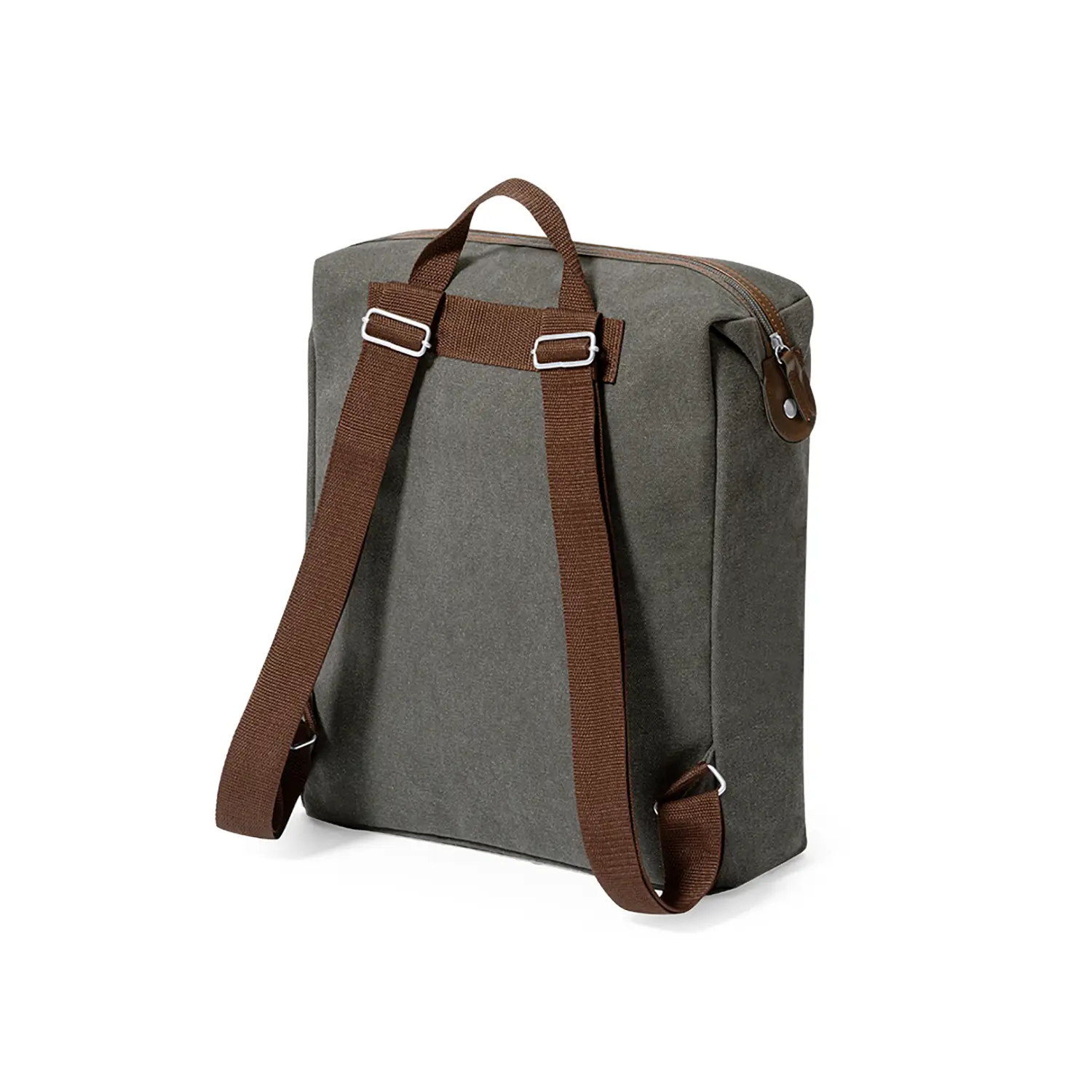 Canvas-Rucksack – PU-Details | Laptopfach | Gepolstert | Zeitloses Design