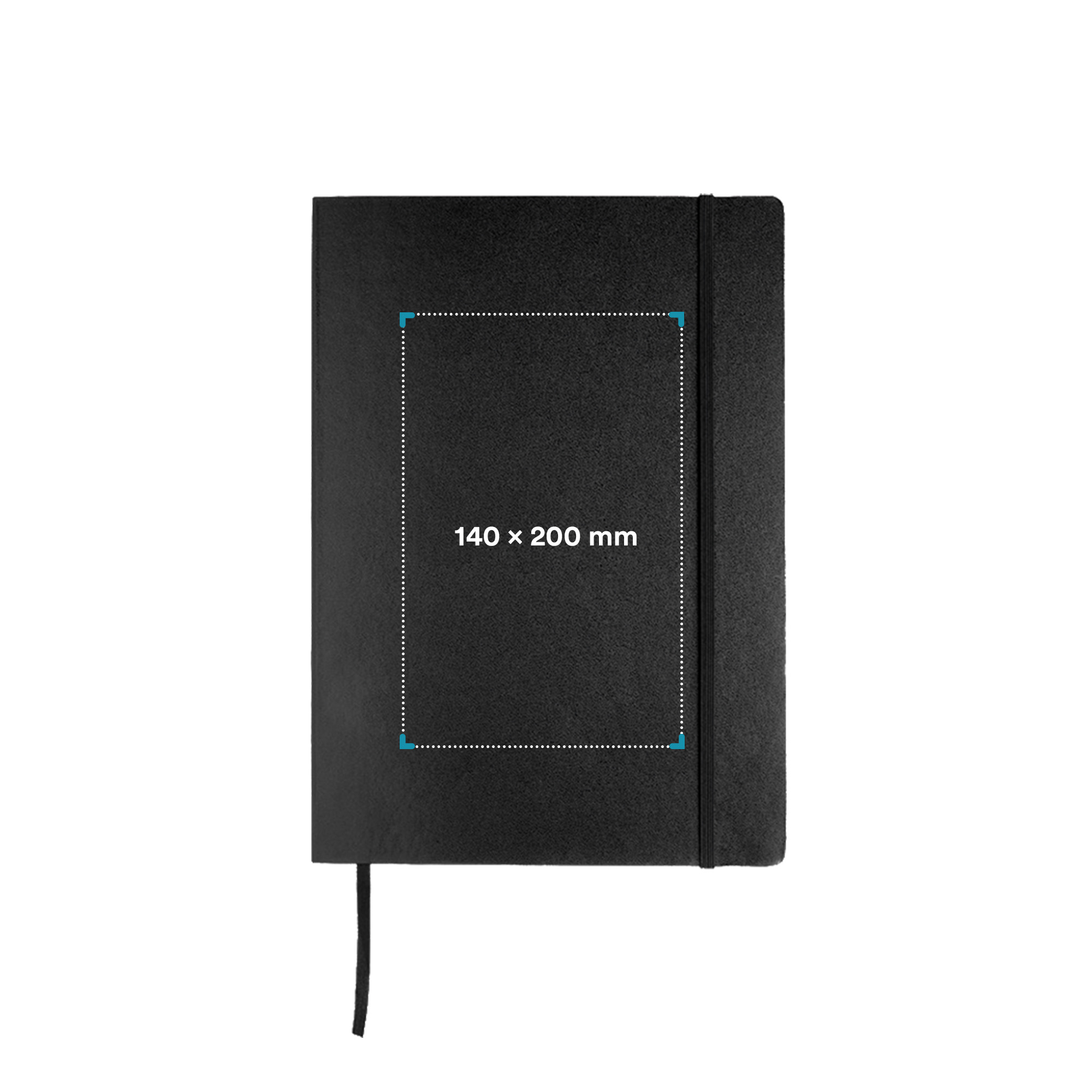 Quaderno - A4 | 80 pagine | Similpelle | Rilievo e stampa