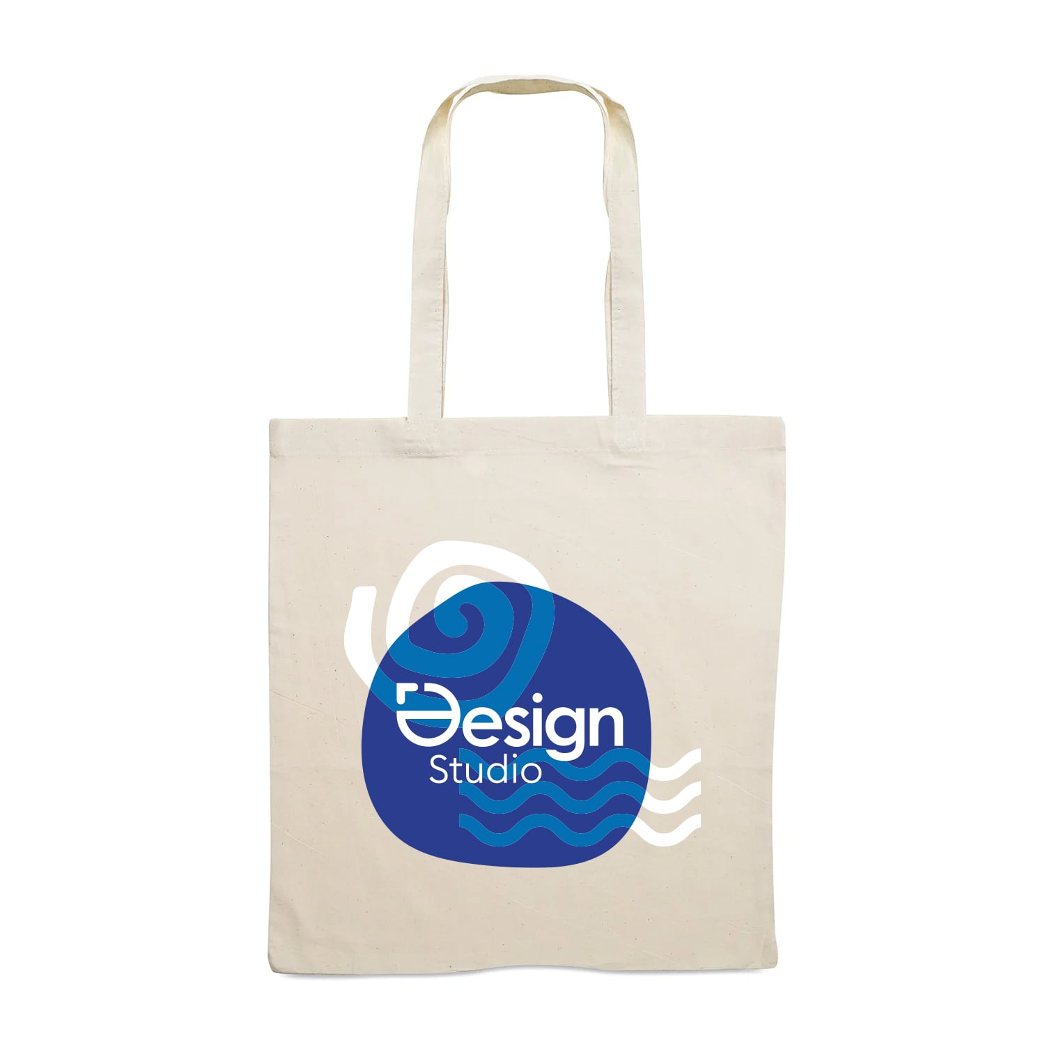 Katoenen tas Keulen - Beige | 140 g/m² | Groot afdrukgebied
