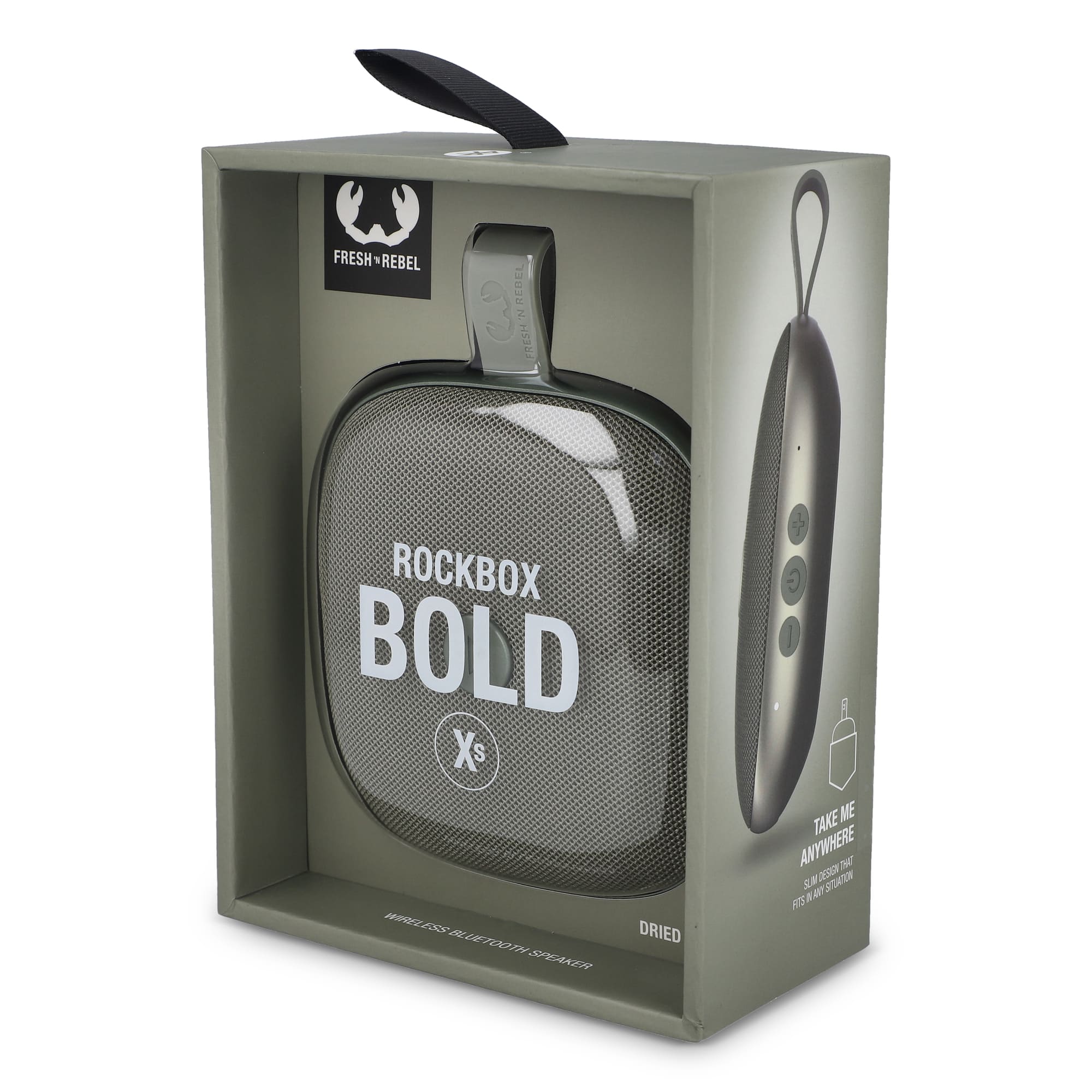 Fresh 'n Rebel Rockbox - Bold XS | Enceinte Bluetooth | Système Rockbox