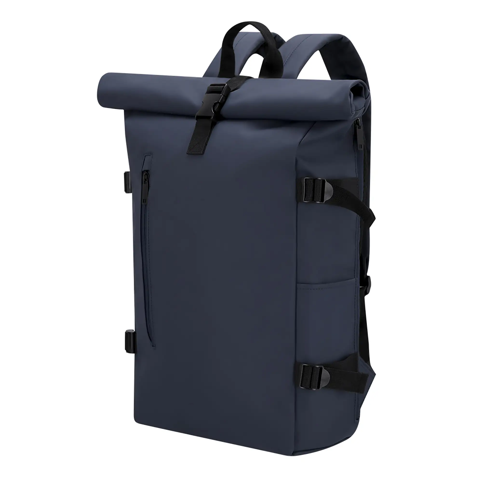 Sac à dos – PU | Fermeture Roulée | Compartiment PC 15" | Sangle Poitrine | Déplacements