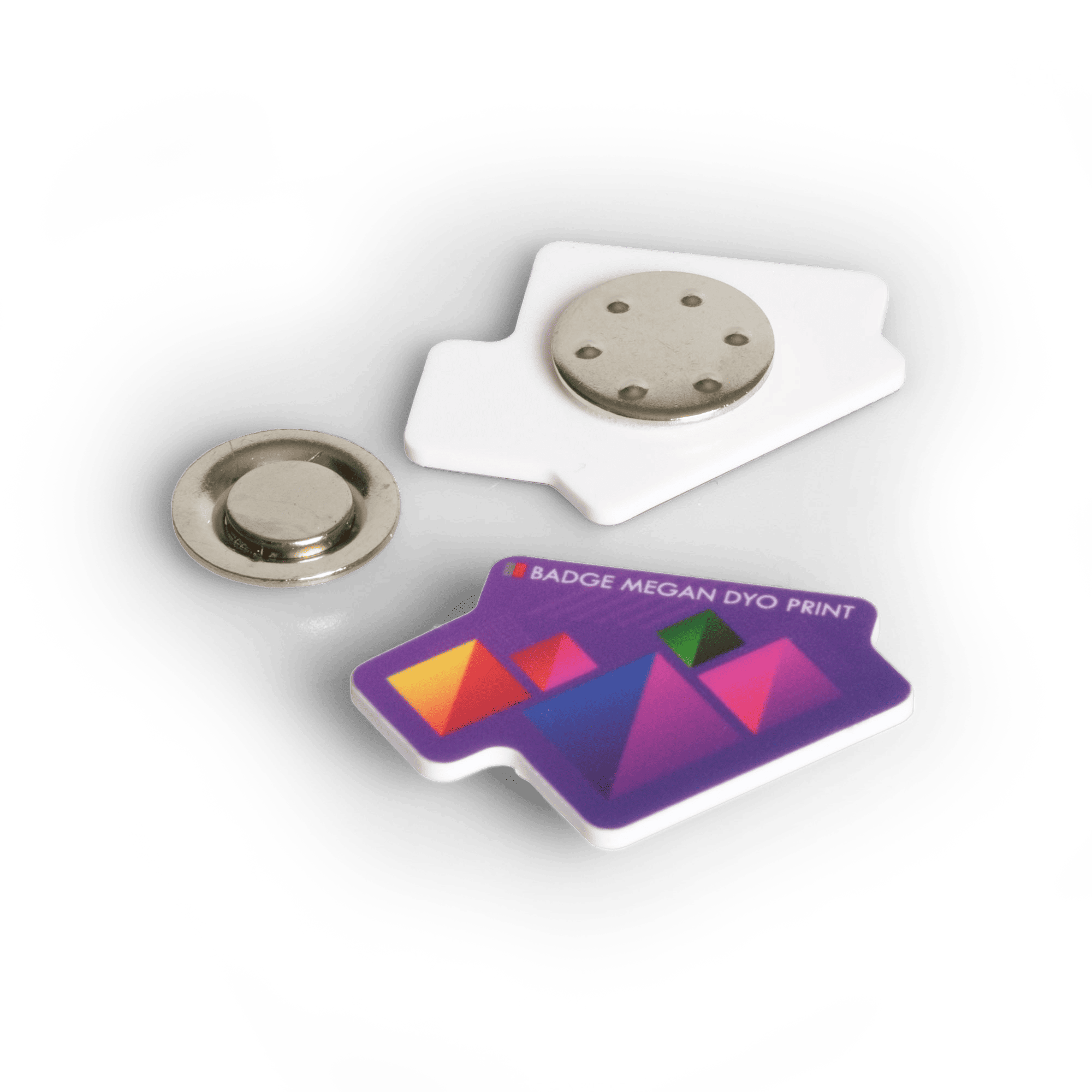 Naambadge Noor - Custom vorm | Magneet | Full colour