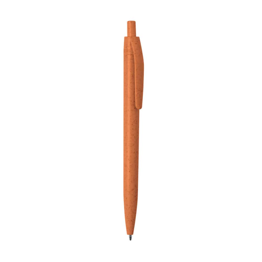 Stylo à bille | Paille de blé | Encre bleue | Diverses couleurs