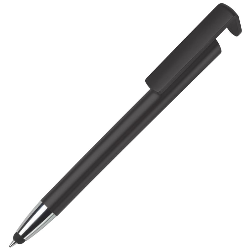 Stylo stylet | Multifonctionnel | Avec support téléphone | Impression jusqu'à 4 couleurs