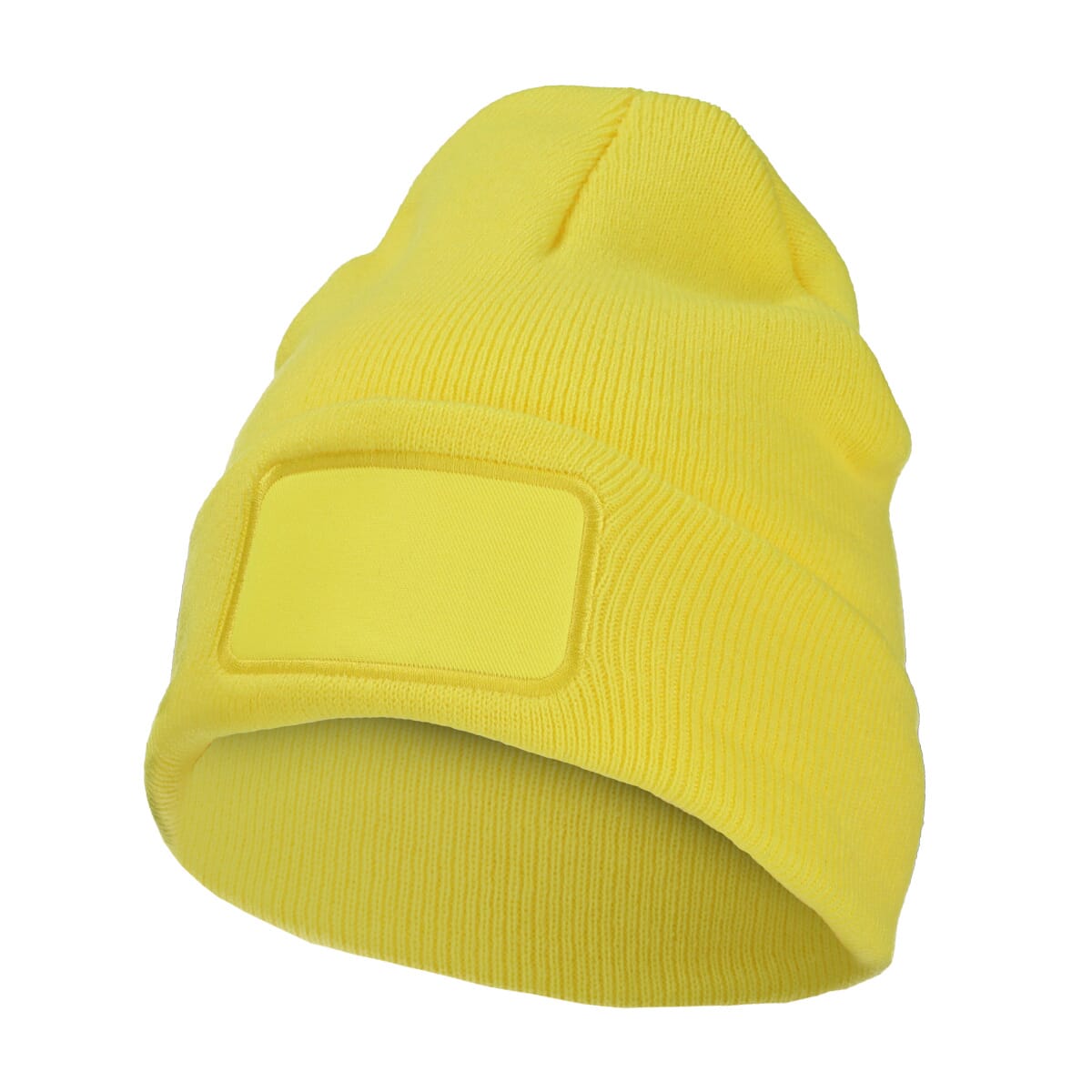 Cappello lavorato a maglia fine - Poliacrilico | Con etichetta | Quadricromia