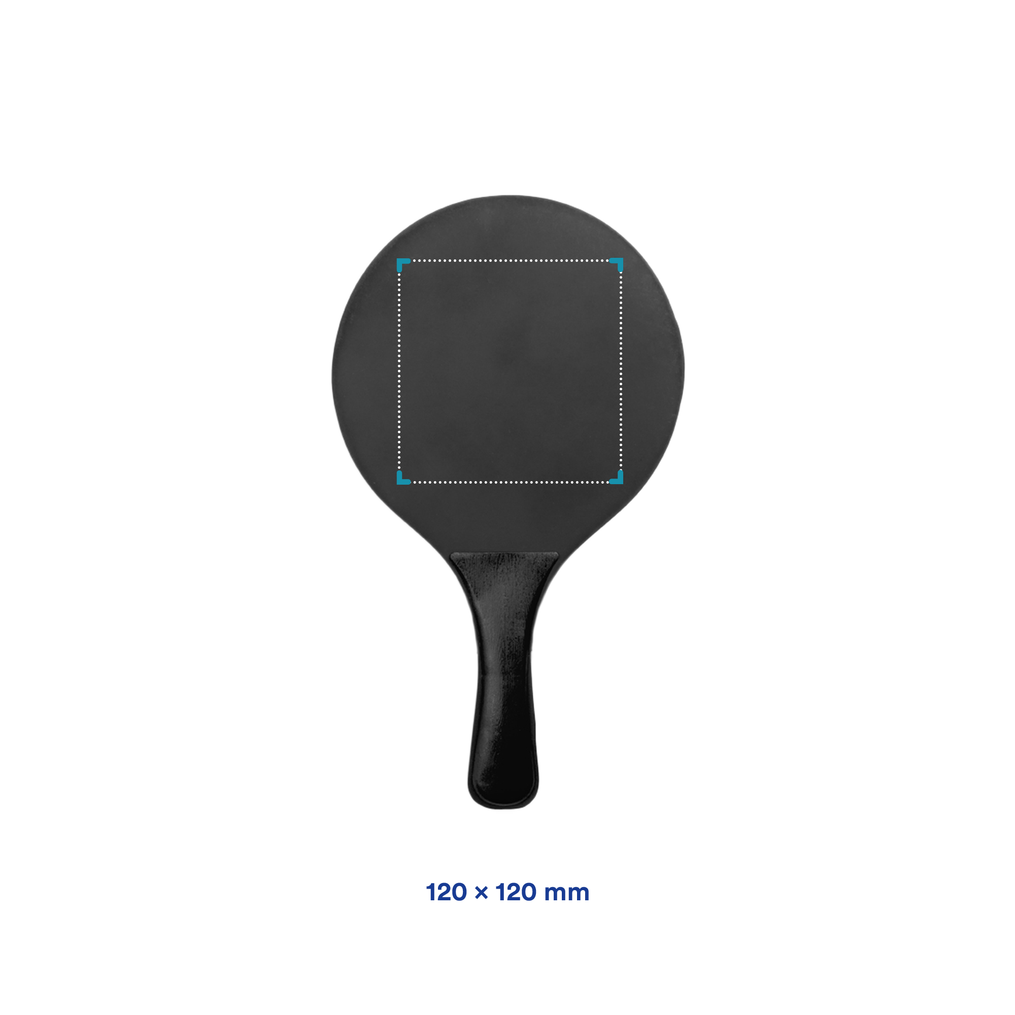 Ensemble de tennis de plage coloré | Bois et plastique | Impression 1 couleur