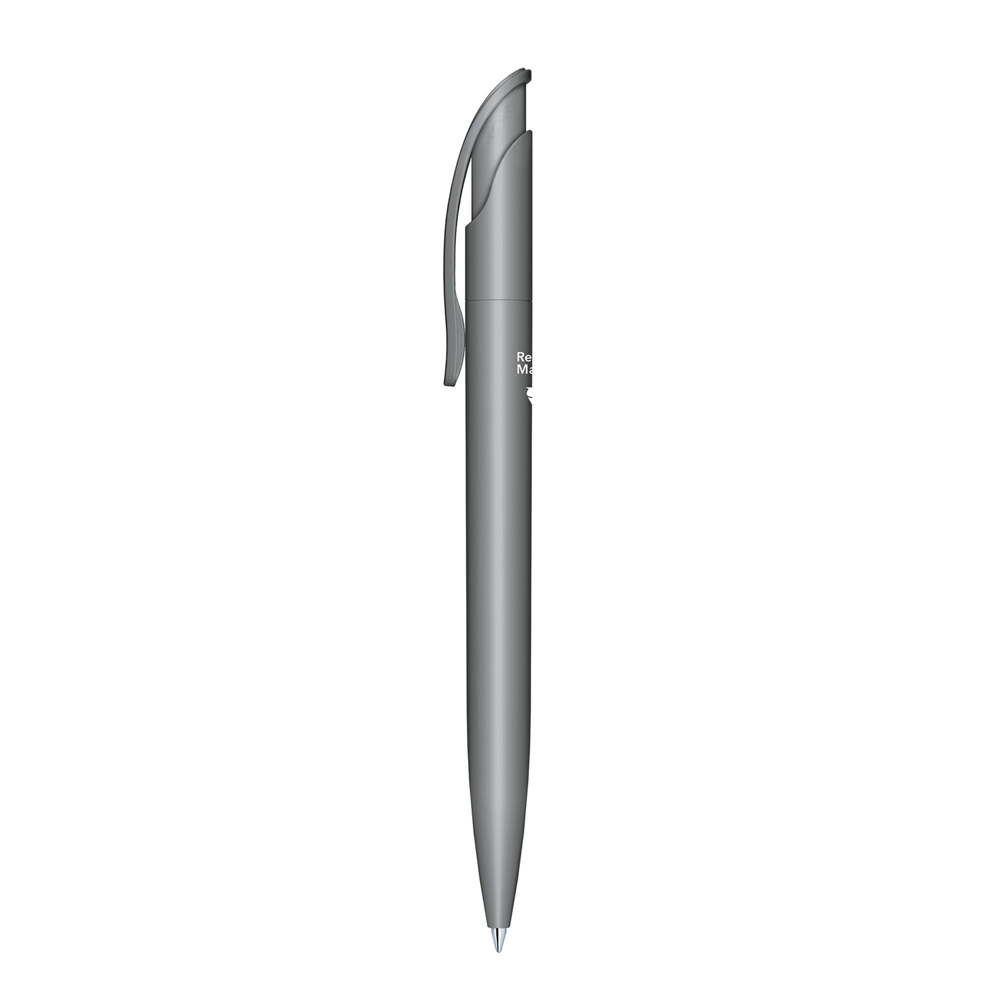Balpen Challenger - Eco | Senator | Gerecycled PP | Mat | Tot 4 kleuren bedrukking