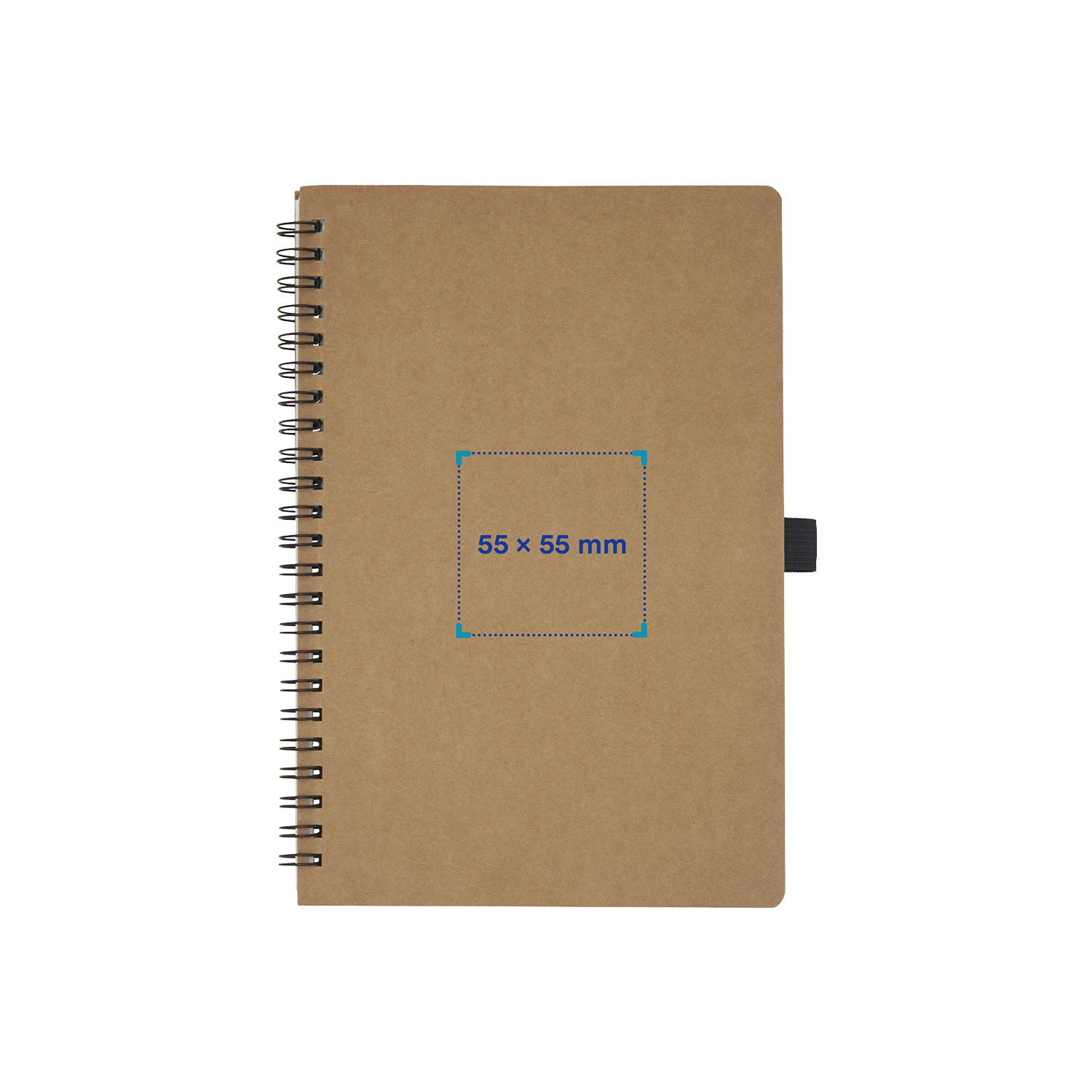 PdiPigna, Enzo Mari Pomme, 13 x 21 cm, 144 pages, avec marque-page coloré, papier recyclé, 80 g/m² FSC, intérieur PU, pointillé