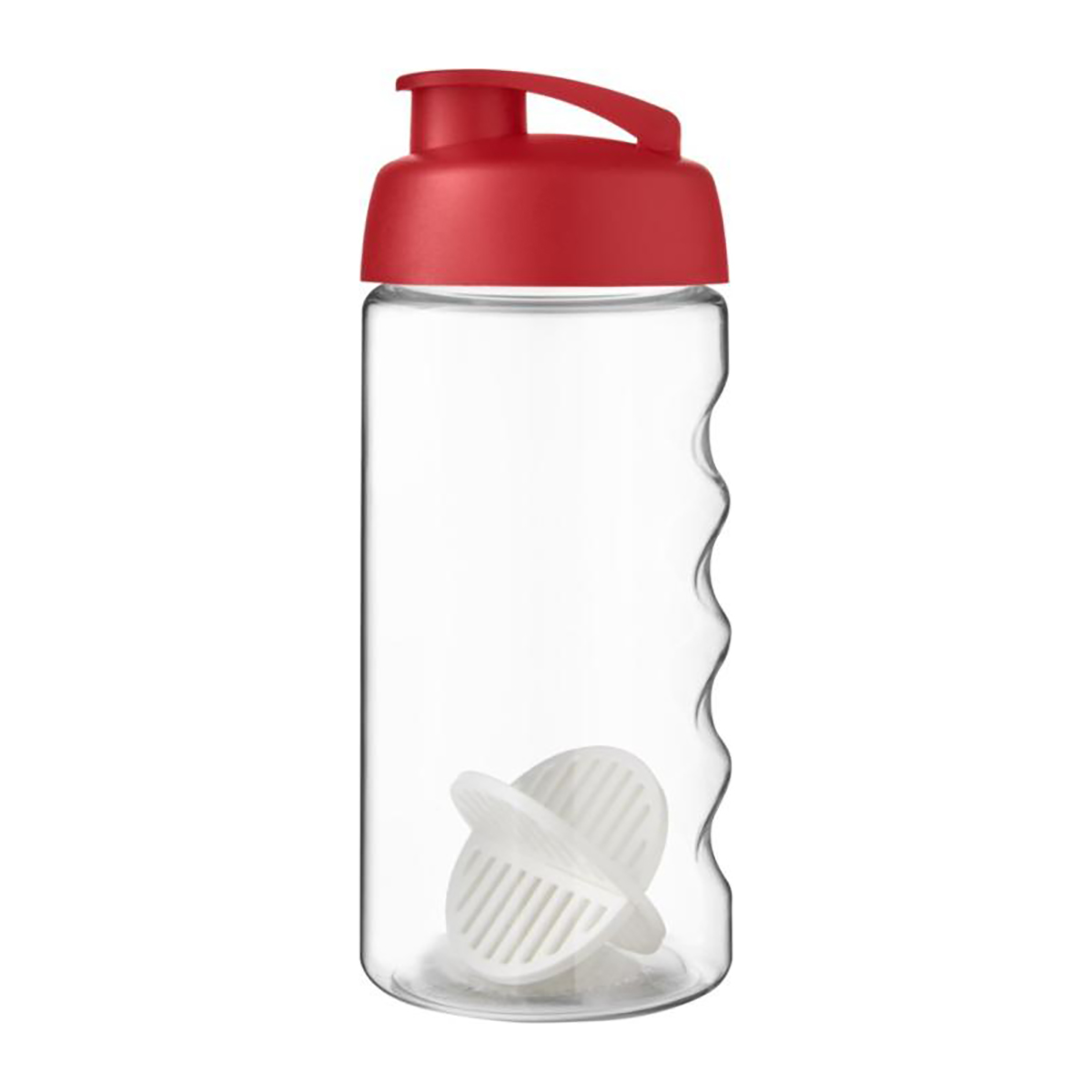 Shakerfles Lars – 500 ml | Met mixbal | Flip dop | Enkelwandig