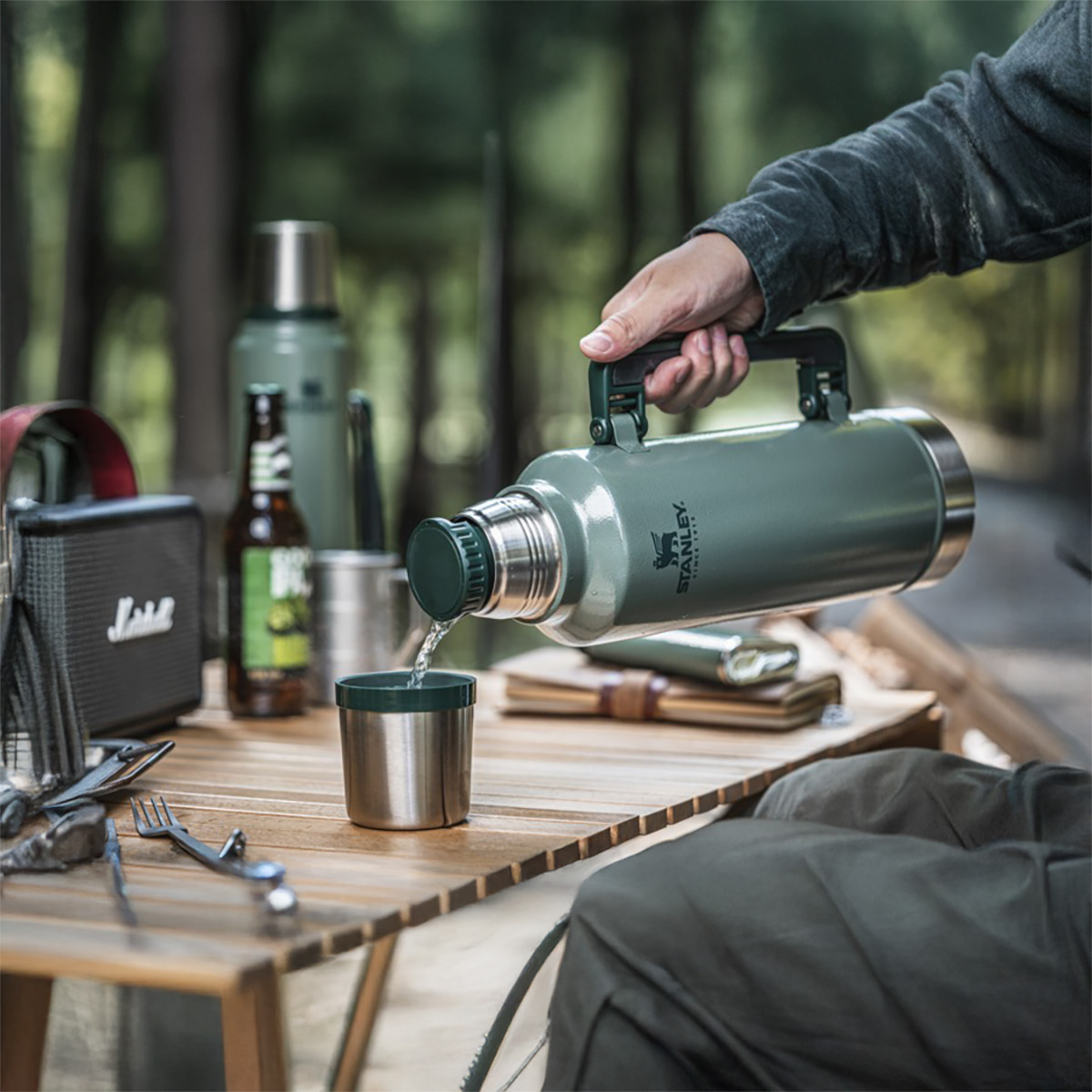 Stanley Classic - 1000 ml | RVS | Dubbelwandig | Geïsoleerd