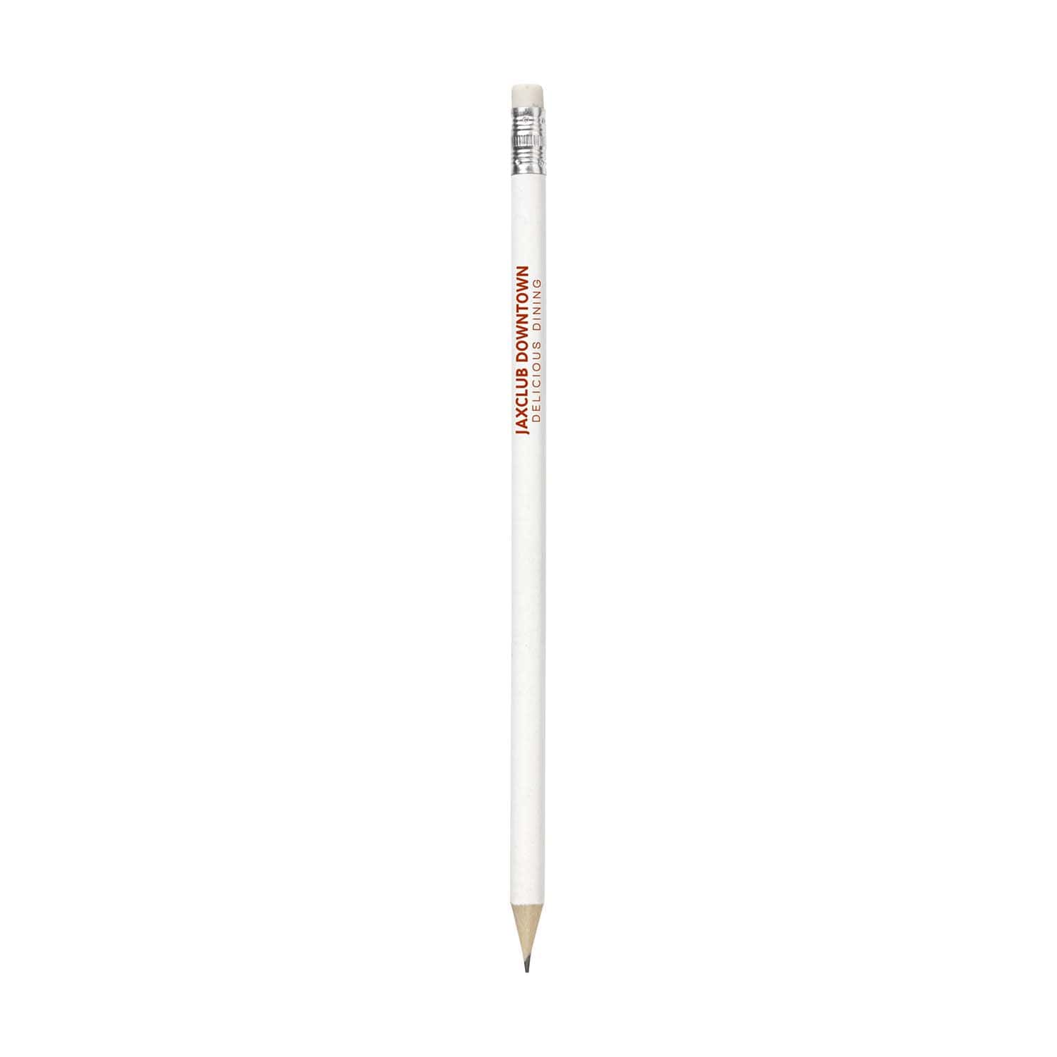 Crayon HB | Taillé | Avec gomme | Impression 1 couleur