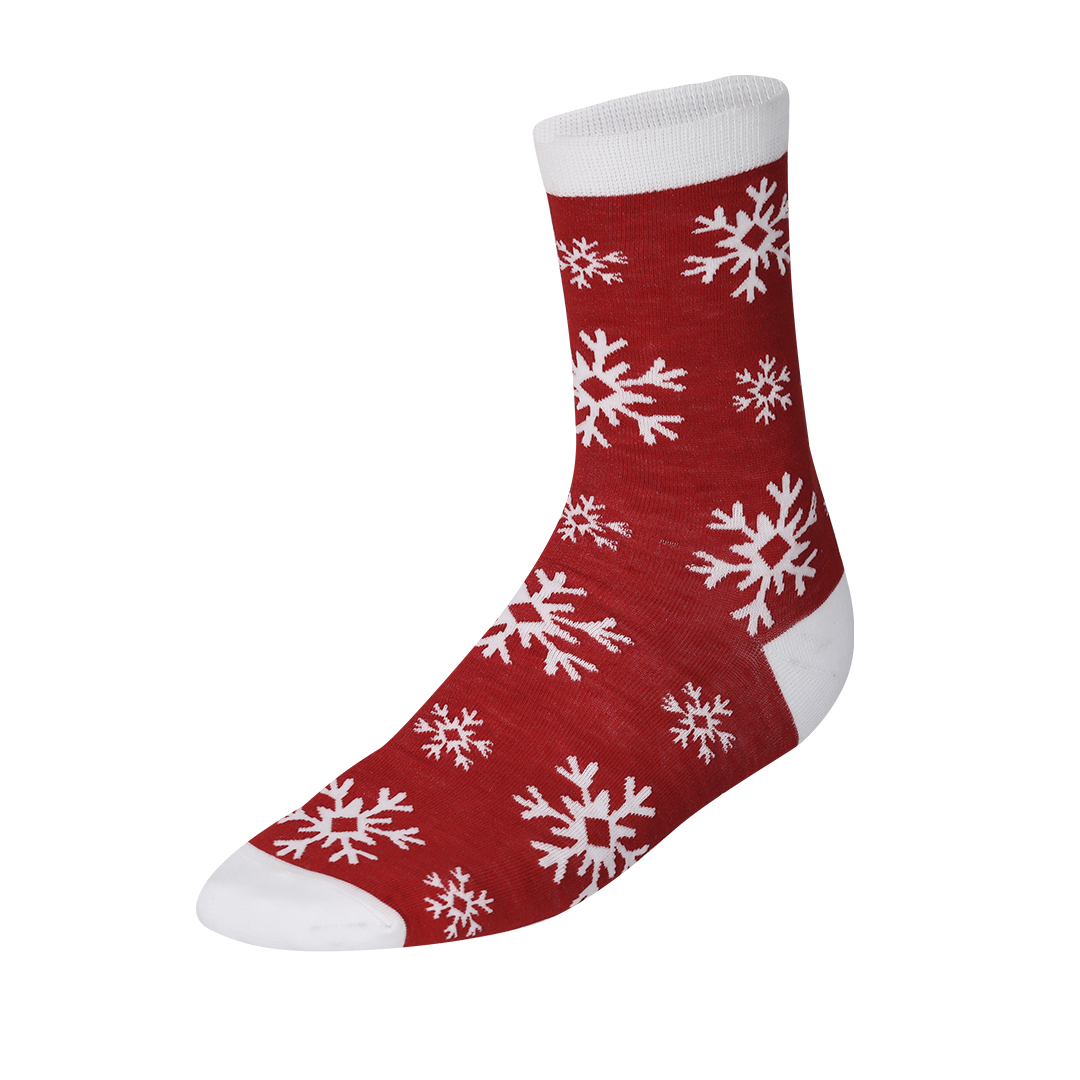 Kerstsokken Milan – Zacht polyester | Kerstpatroon | Cadeauverpakking | S/M & L/XL