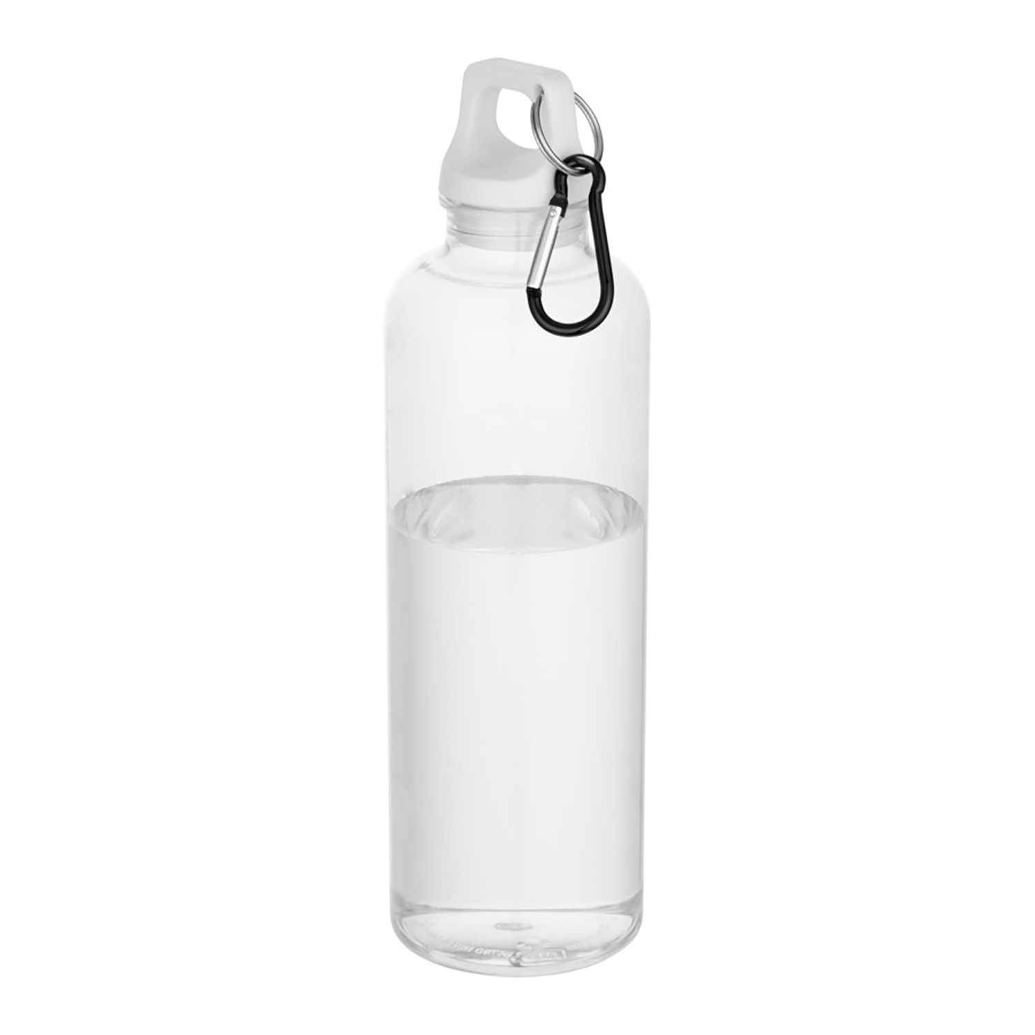 Trinkflasche – Leicht & nachhaltig | 750 ml | RCS recycelter Kunststoff | Mit Karabiner