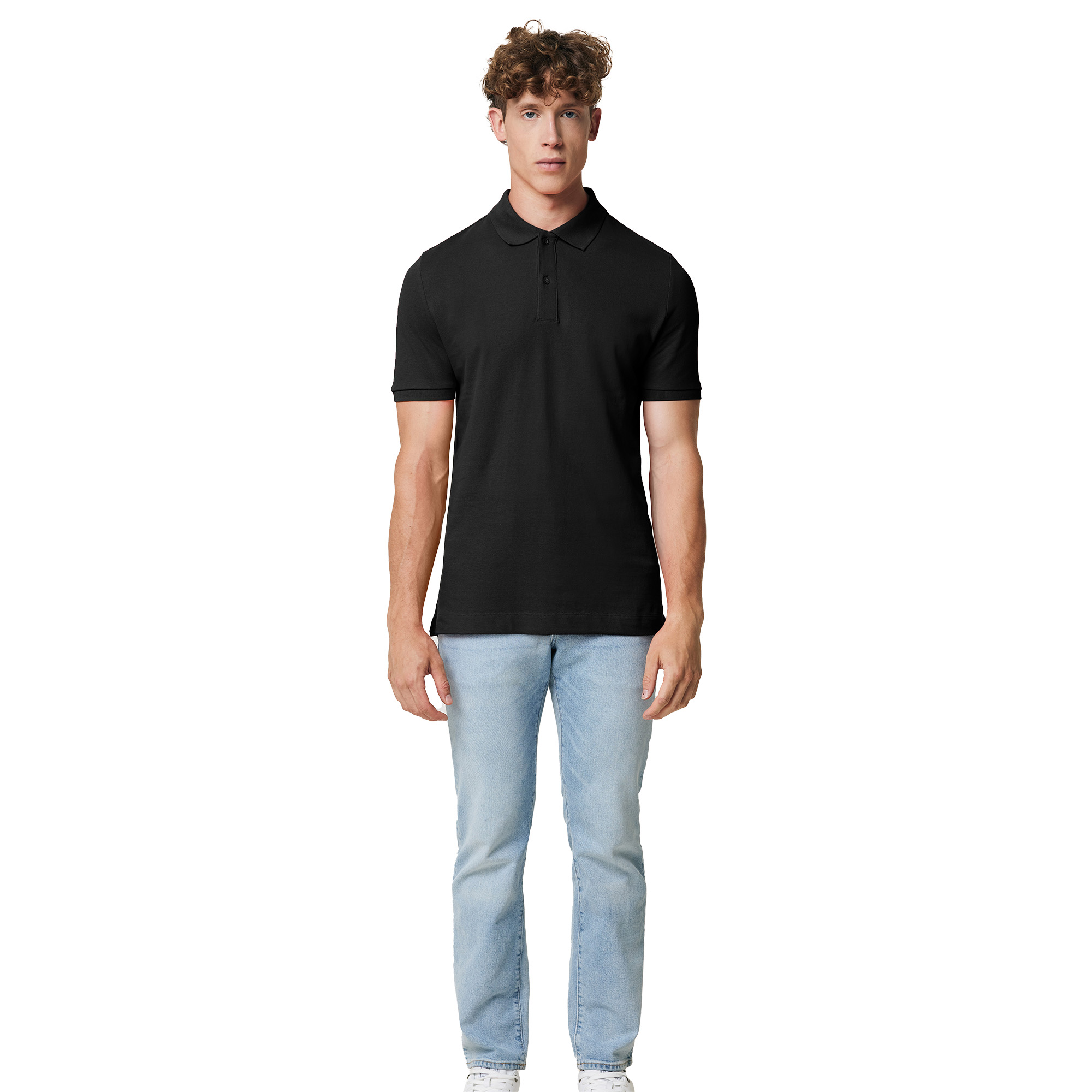 Iqoniq polo Juda - Unisex | Gerecycled katoen | 220 gr/m2