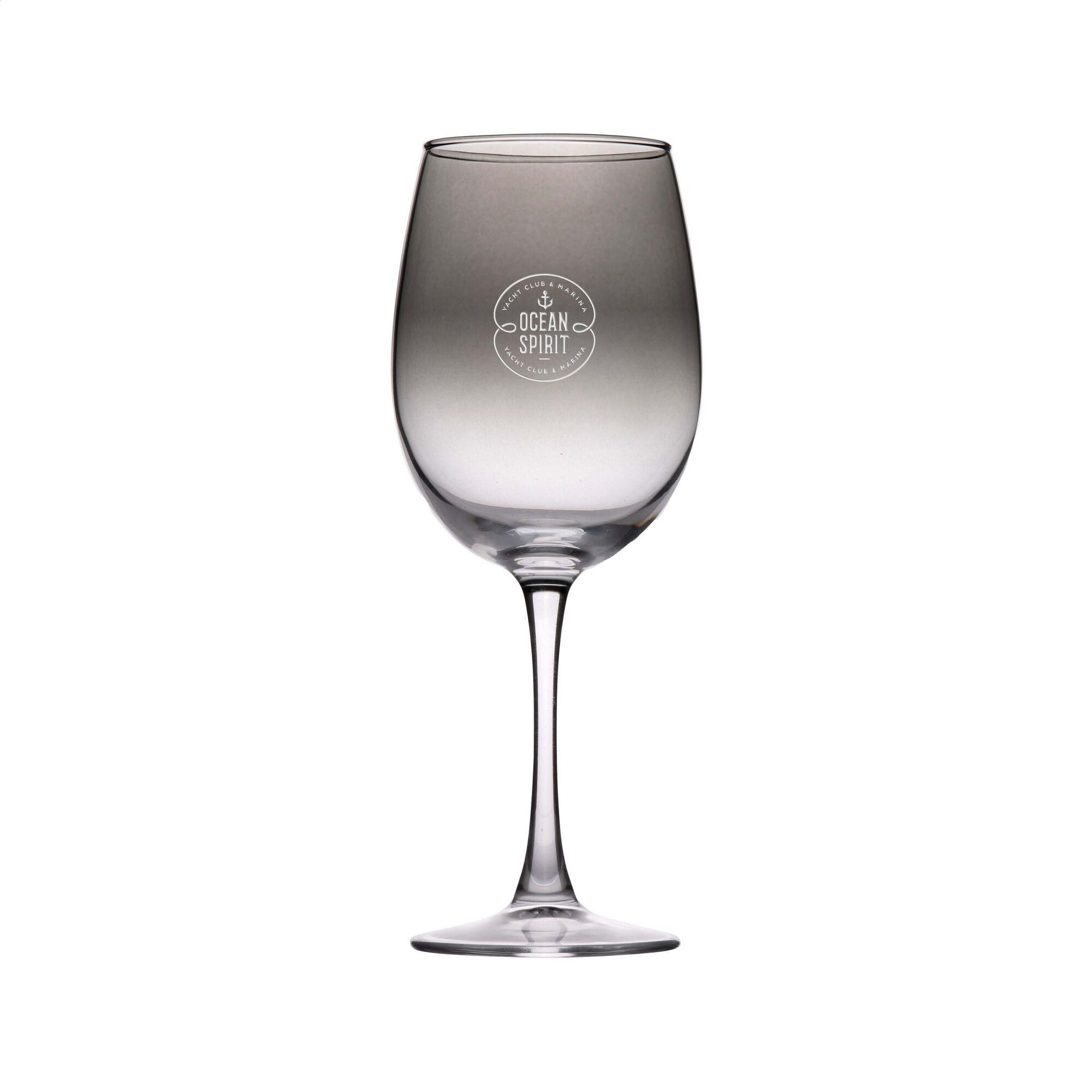 Calice da vino – 360 ml | Vetro fumé | Design senza tempo | Lavabile in lavastoviglie