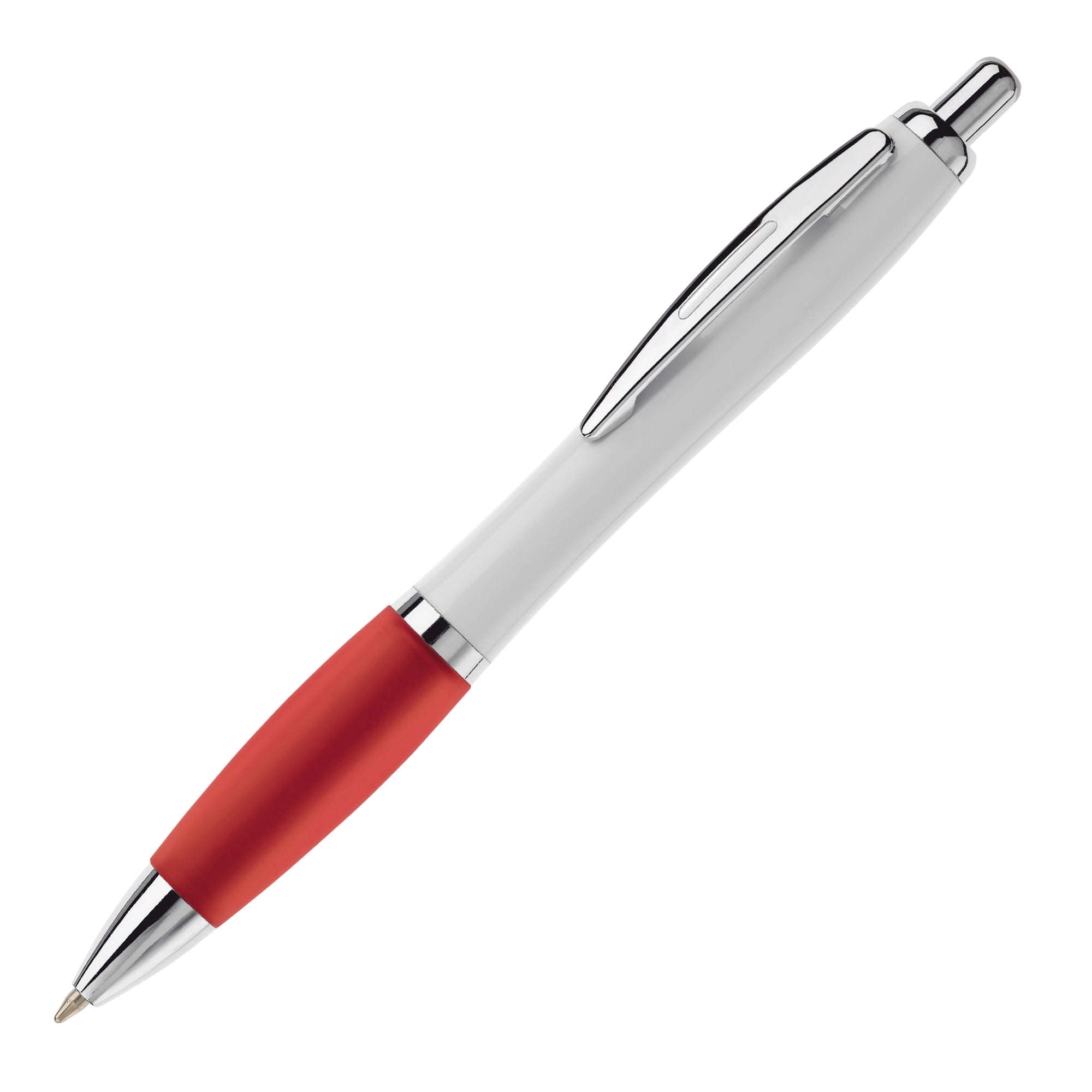 Stylo | Avec grip en caoutchouc | Quadrichromie
