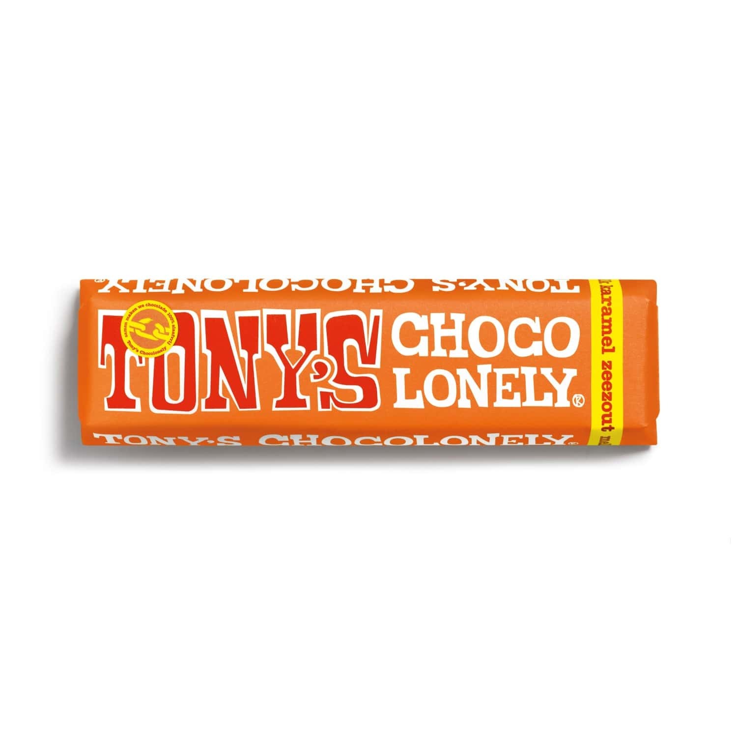 Tony Chocolonely - Carta in crescita | 50 grammi | Manica all-over