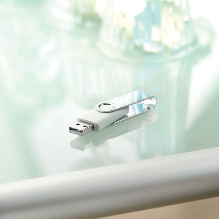 USB-stick Techmate | 4-32 GB | Tot twee kleuren bedrukking