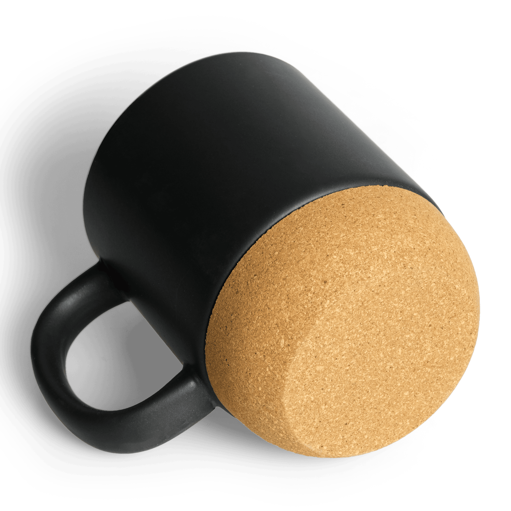 Tazza in sughero - 420 ml | Ceramica | Sughero naturale | Stampa a 1 colore