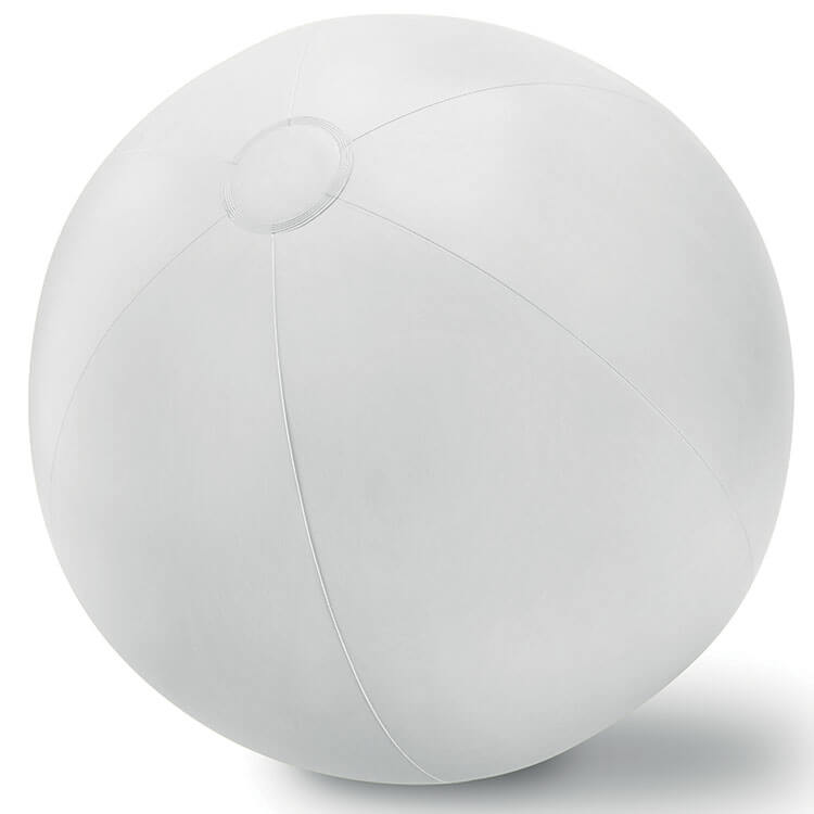 Ballon de plage | ⌀ 40 cm | Blanc | 2 panneaux imprimés