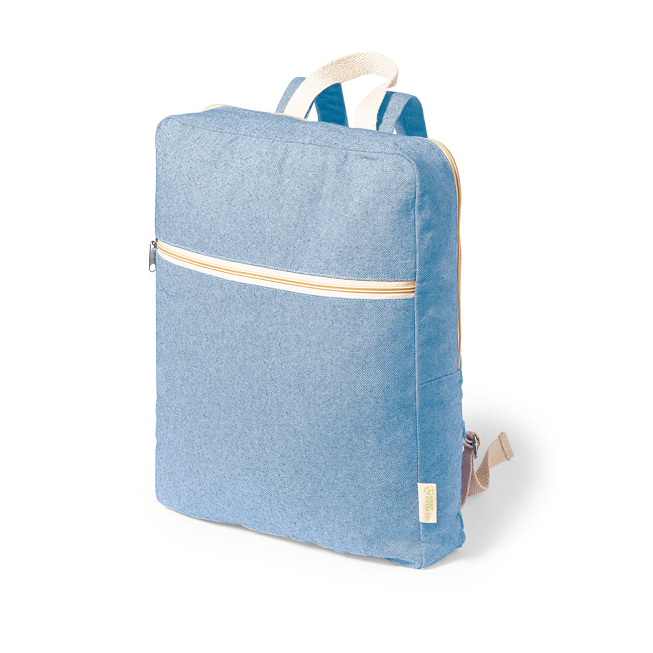 Sac à dos ligne naturelle | 100% coton recyclé | Divers coloris | Impression jusqu'à 4 couleurs